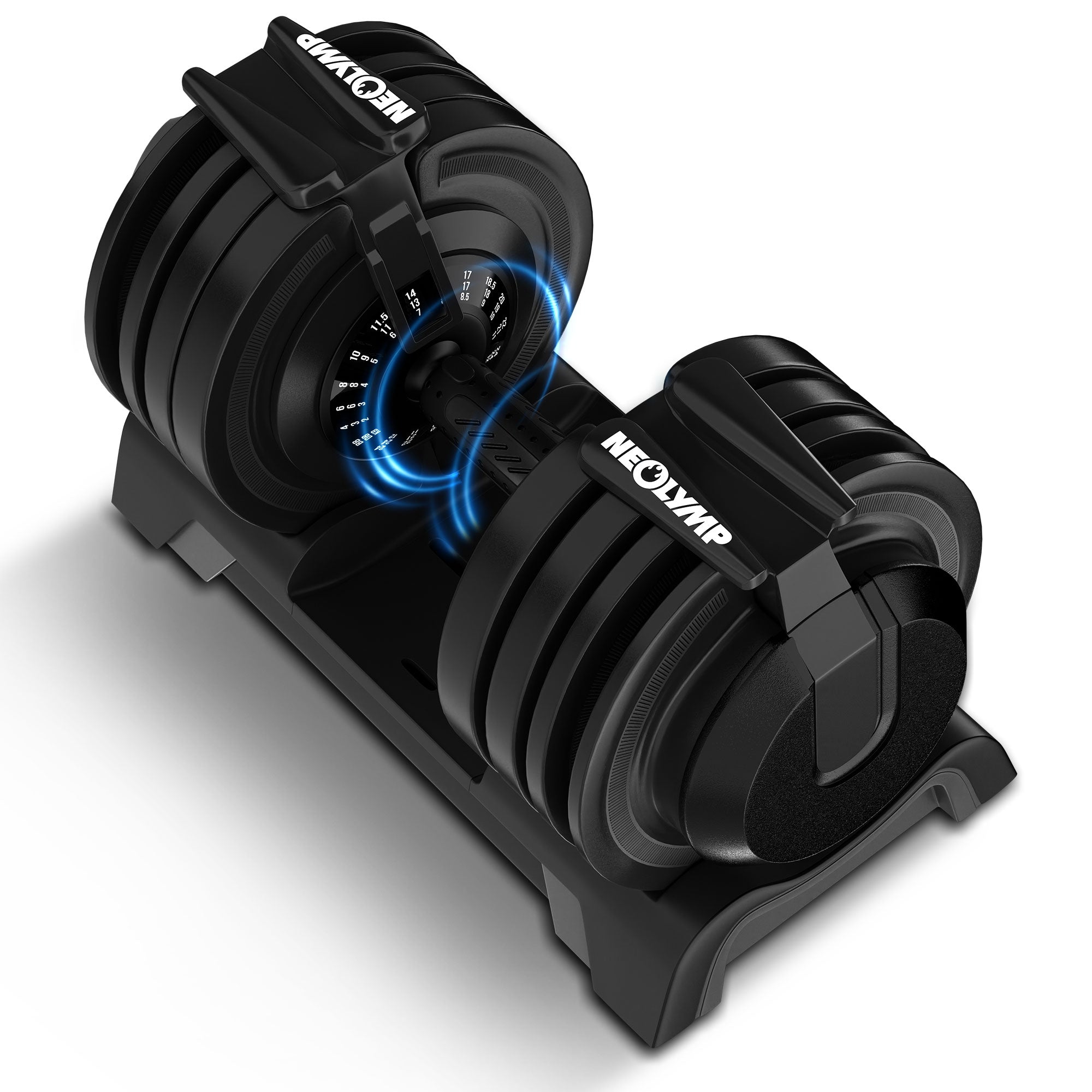 Verstellbare Kurzhanteln 41kg & 24kg - - Hantel von NEOLYMP | Fitnessequipment und Sportartikel