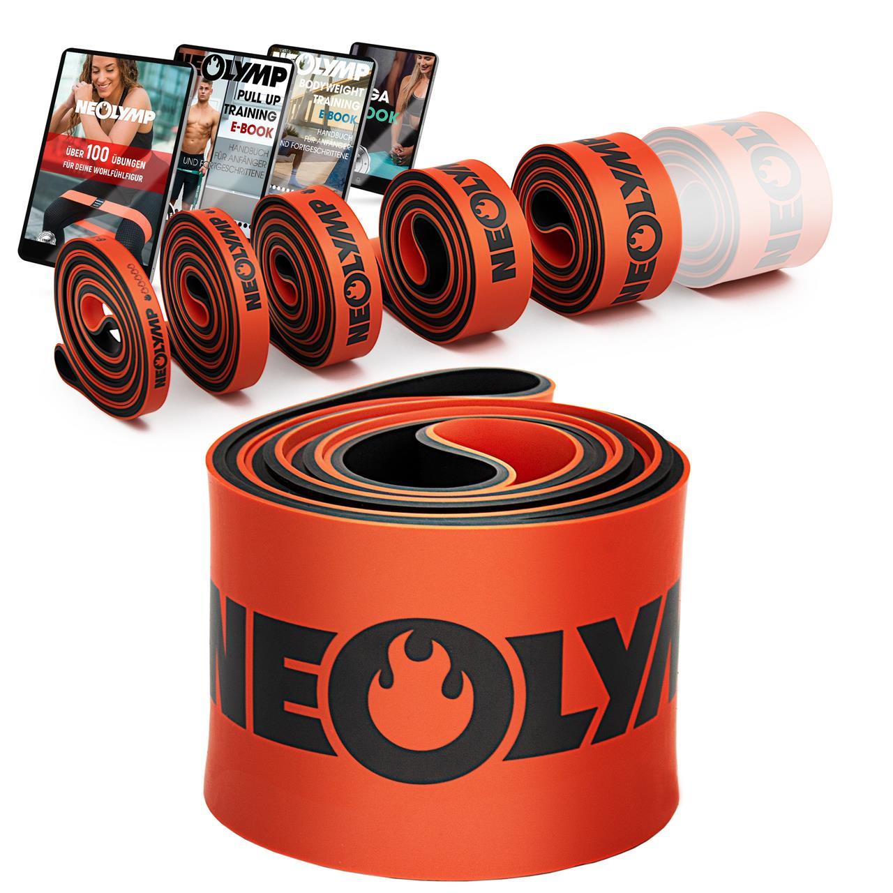 Heavy Resistance Bands aus Latex - Resistance Band extrem stark - B-Ware von NEOLYMP | Fitnessequipment und Sportartikel