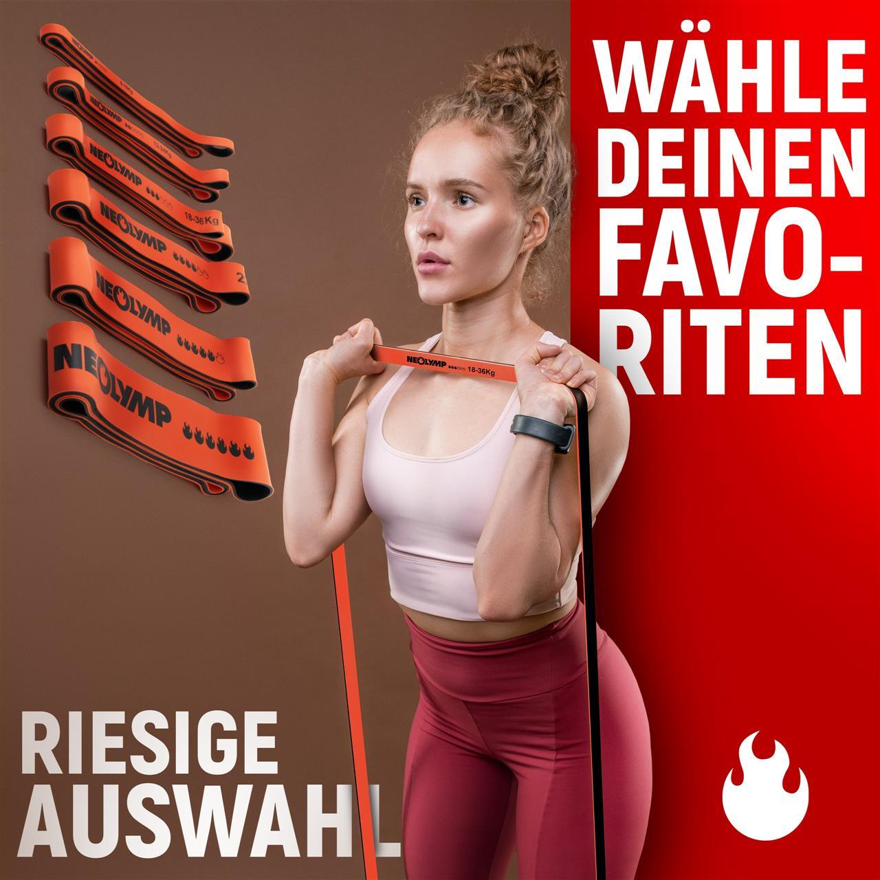 Heavy Resistance Bands, Widerstandsbänder aus Latex | B-Ware - - Outlet von NEOLYMP