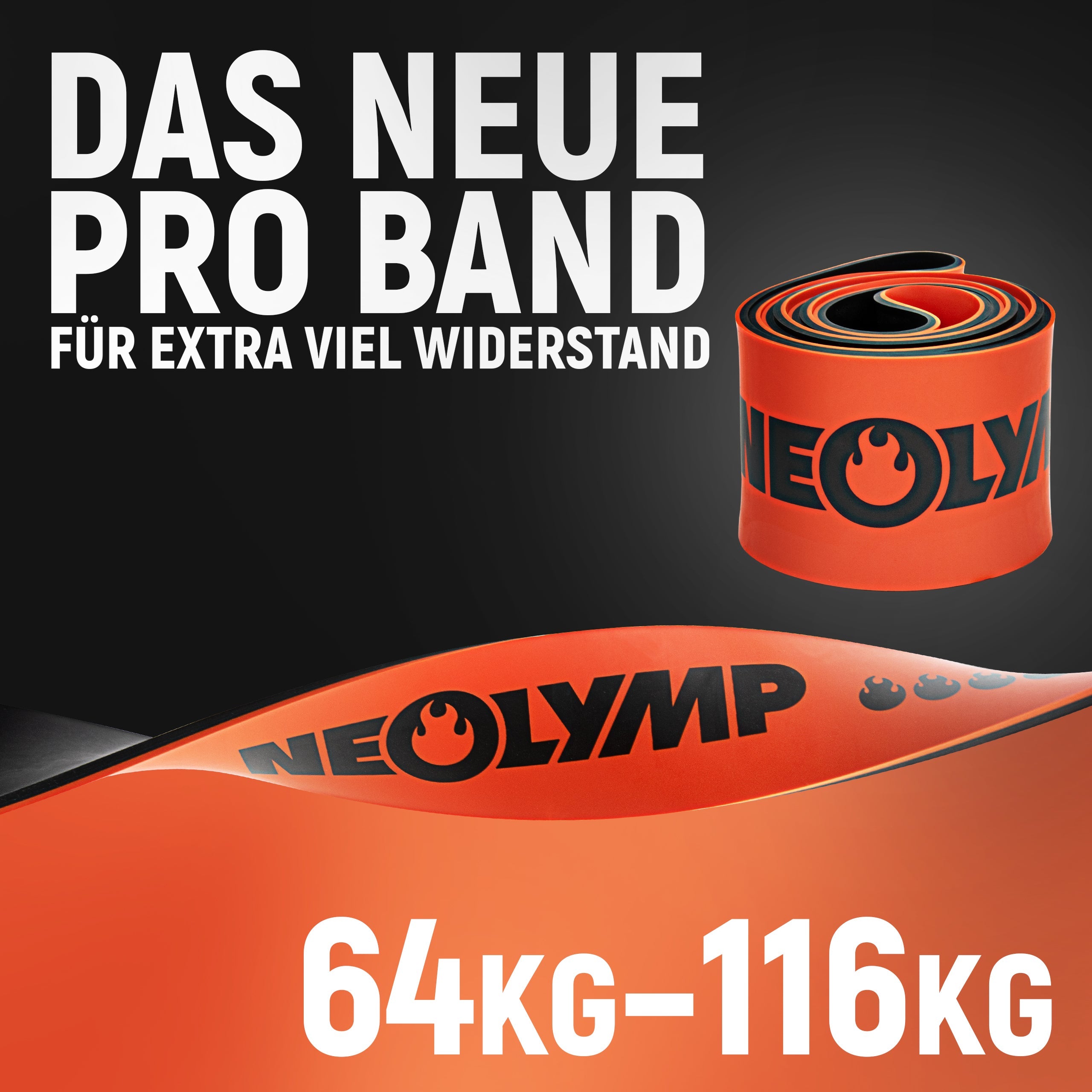 Heavy Resistance Bands, Widerstandsbänder aus Latex | B-Ware - - Outlet von NEOLYMP