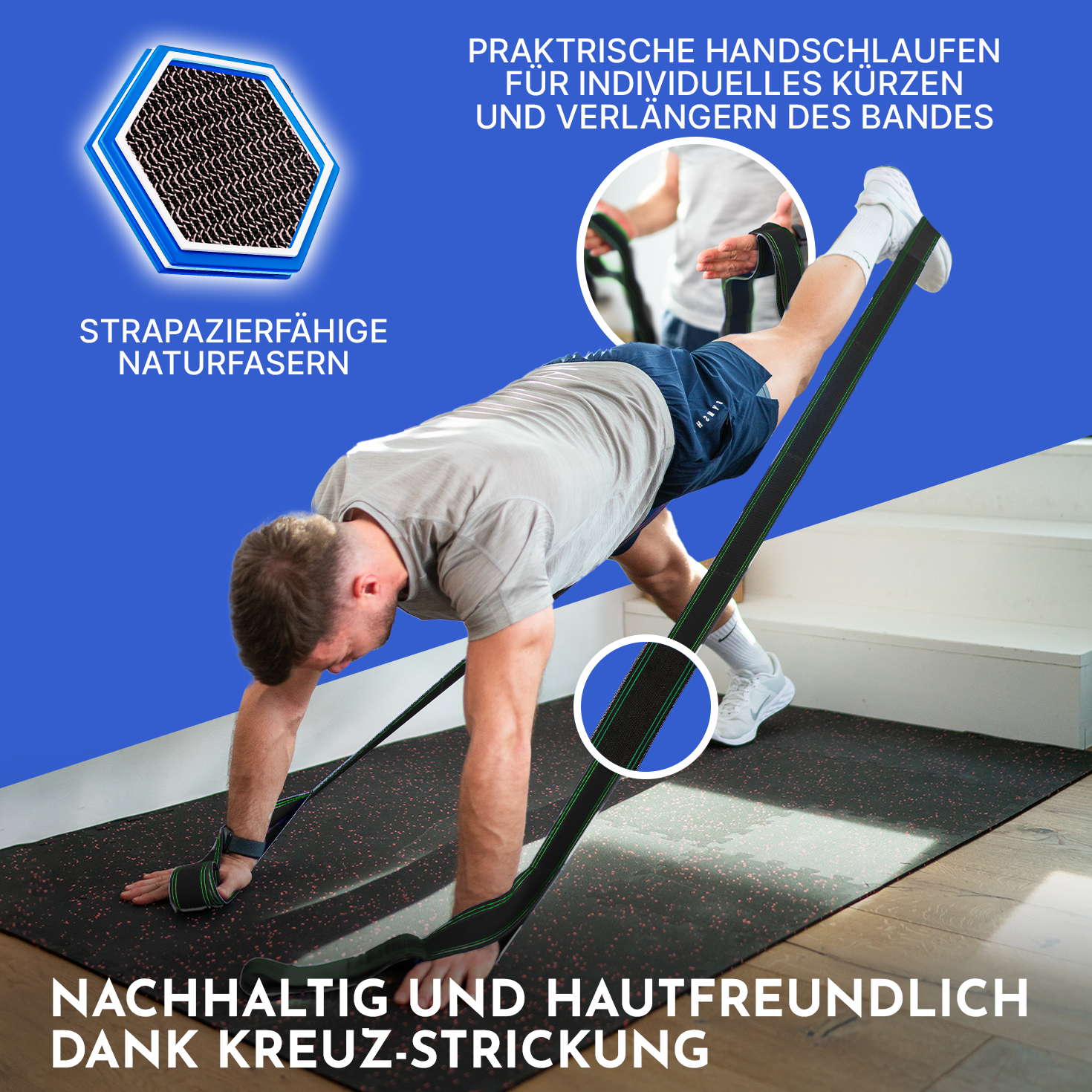 Superband mit Multianker - - Fitnessbänder von NEOLYMP | Fitnessequipment und Sportartikel
