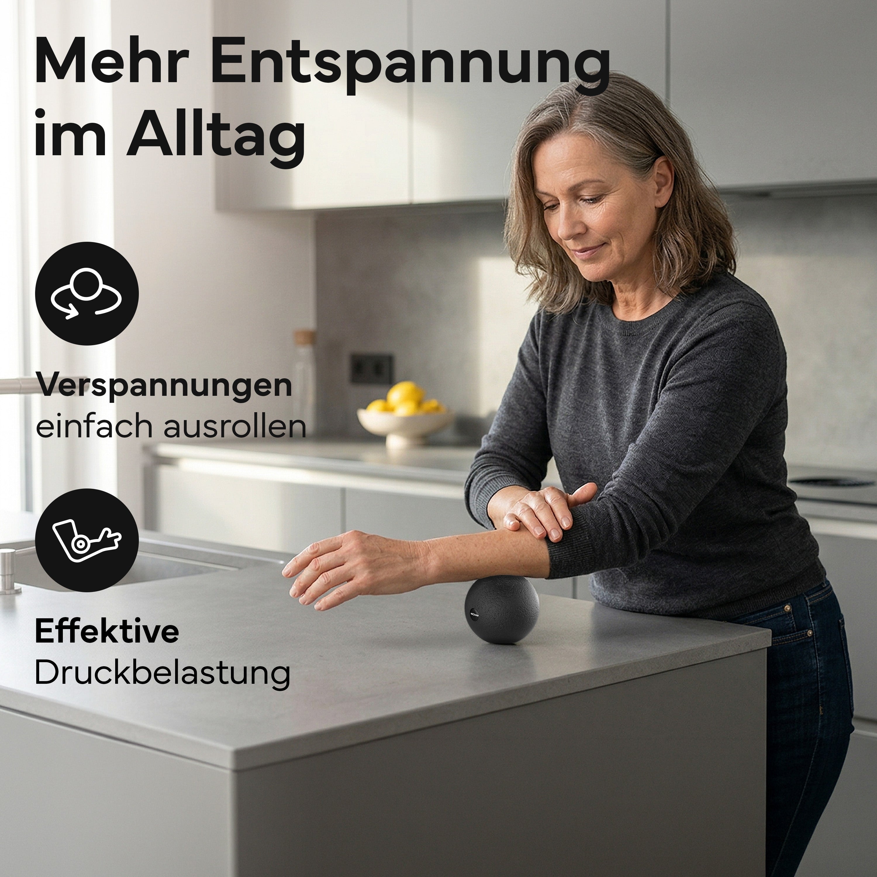 5-teiliges Faszienrollen Set - - Recovery & Akupressur von NEOLYMP | Fitnessequipment und Sportartikel