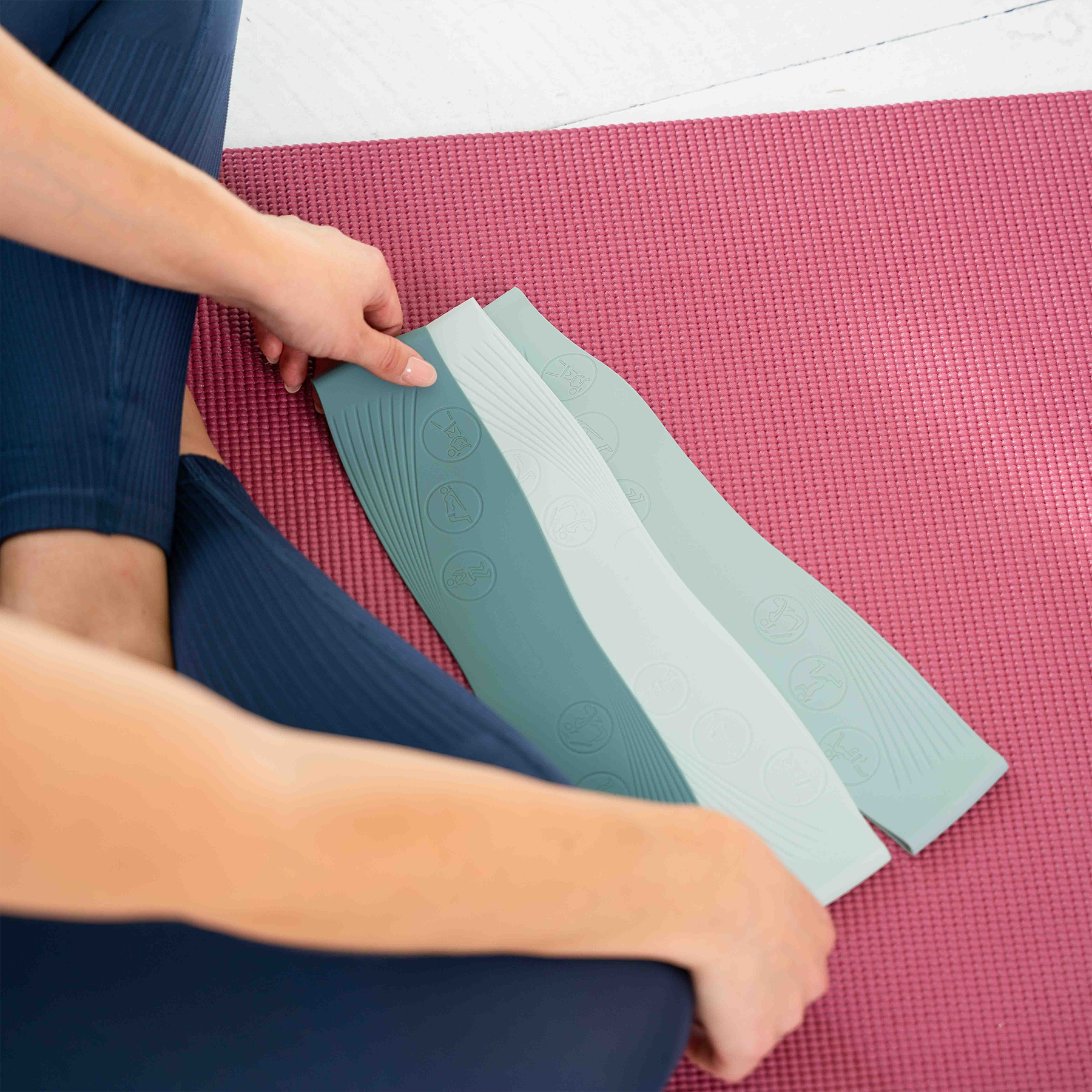 Premium Pilates Komplett-Set mit Geschenkbox (MP) - - Sportgerät von NEOLYMP | Fitnessequipment und Sportartikel