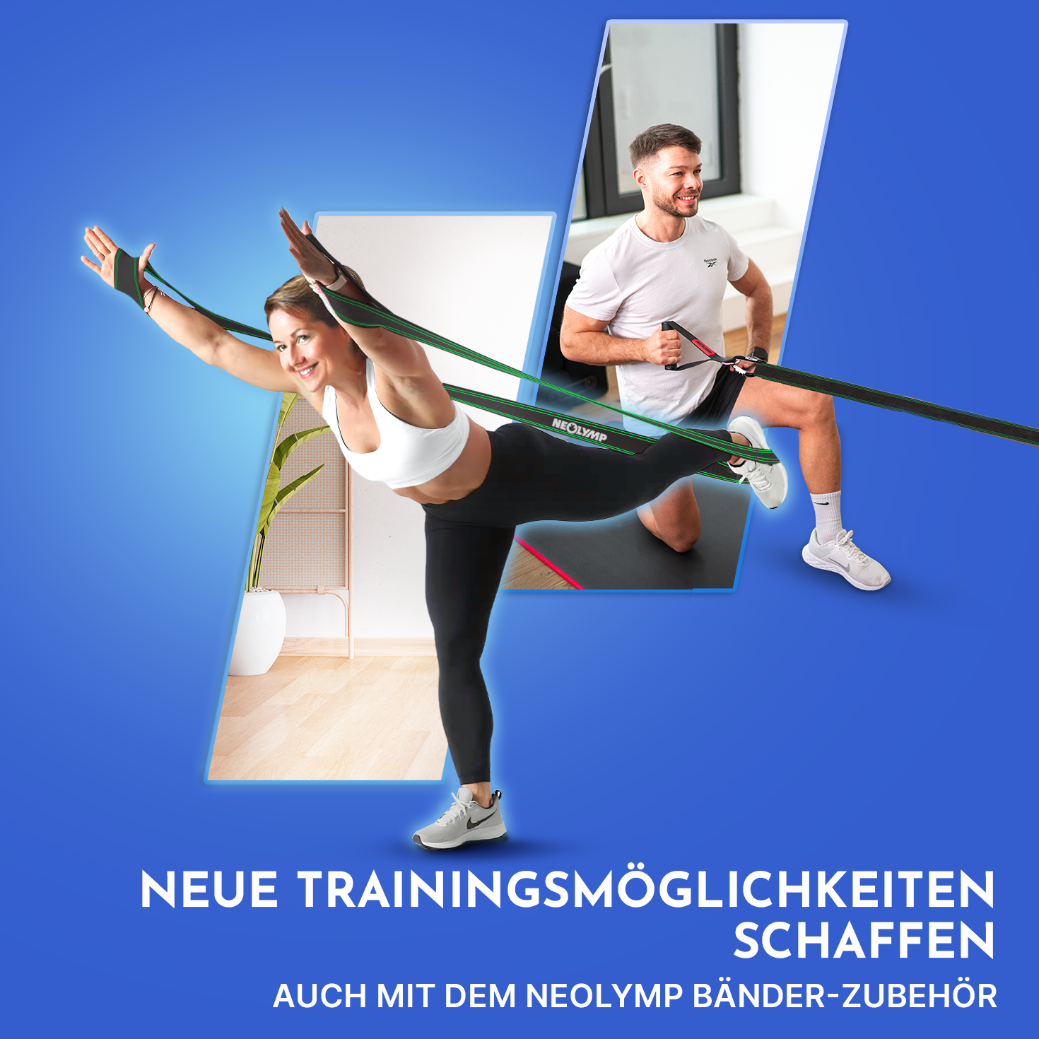 Superband mit Multianker - - Fitnessbänder von NEOLYMP | Fitnessequipment und Sportartikel