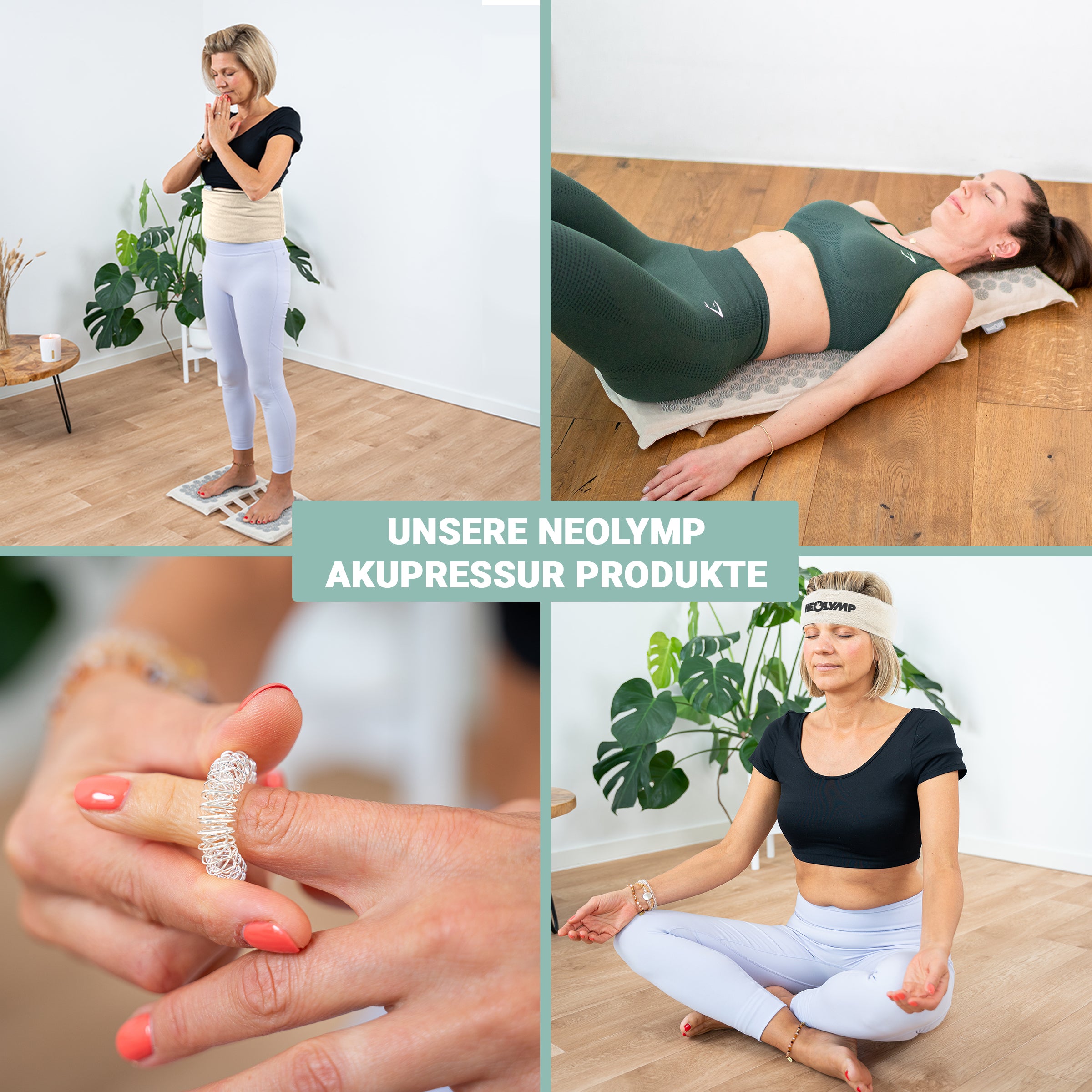 Akupressur Stirnband - - Recovery & Akupressur von NEOLYMP | Fitnessequipment und Sportartikel