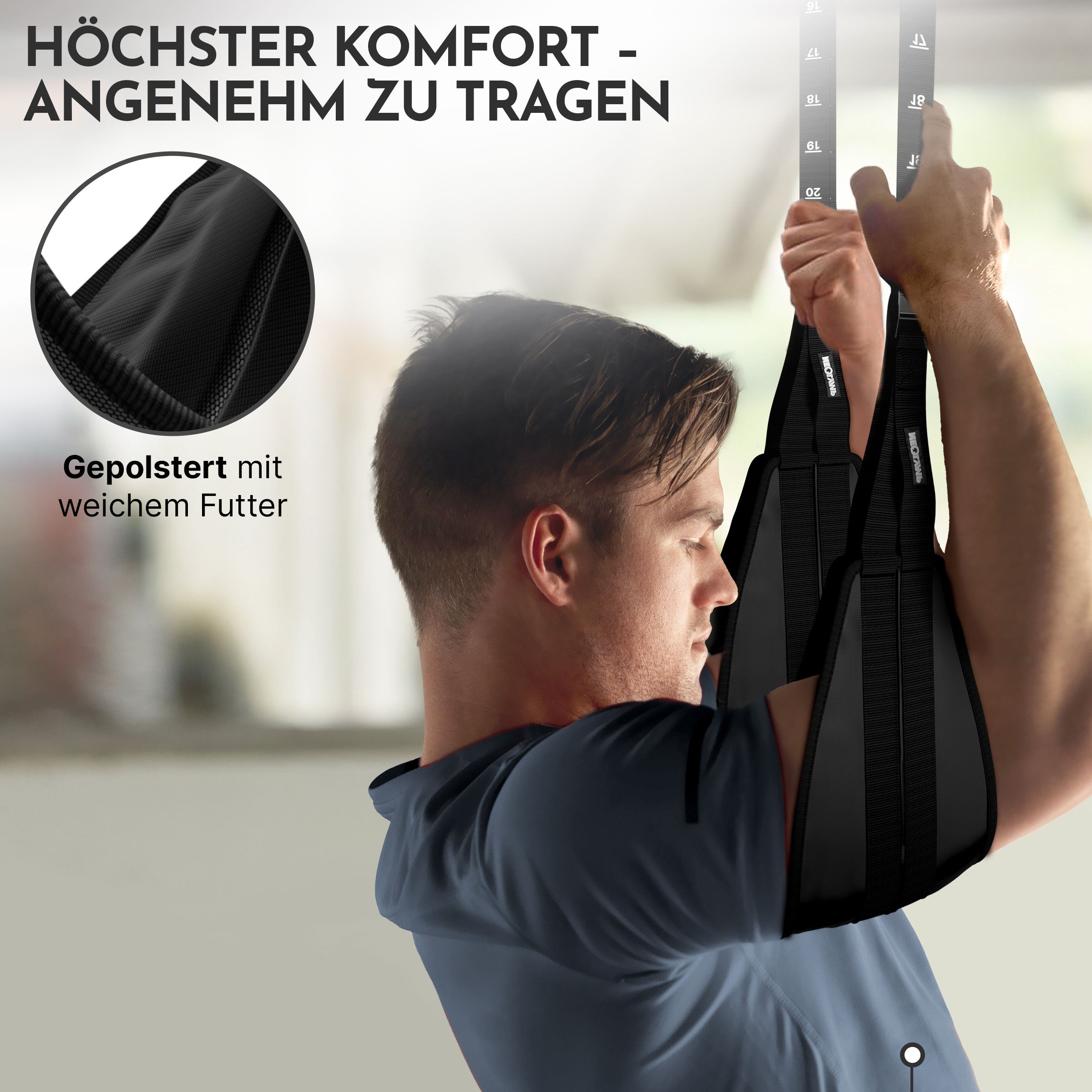 Bauchmuskel-Schlaufen - Trainingsschlaufen Ab Straps - - Bauchtrainer von NEOLYMP | Fitnessequipment und Sportartikel