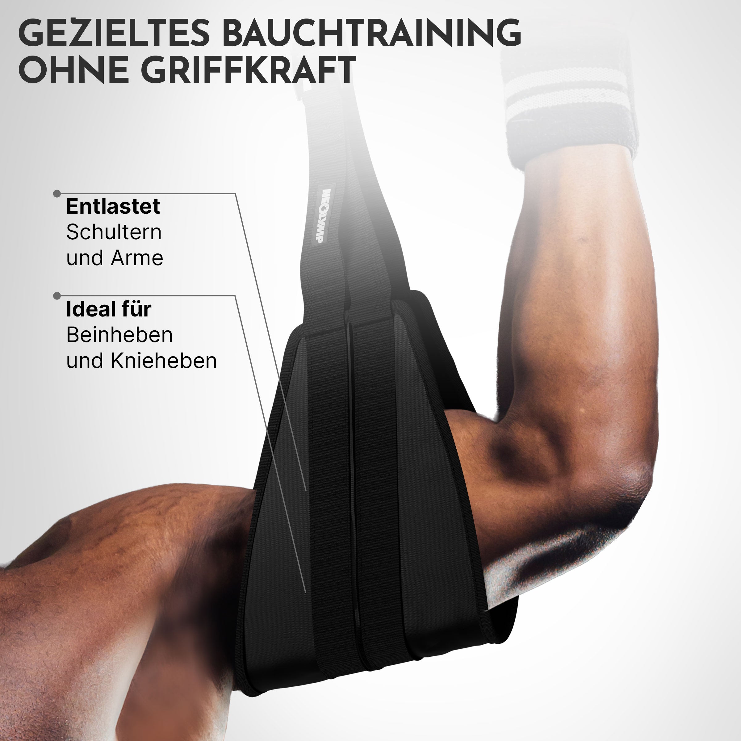 Bauchmuskel-Schlaufen - Trainingsschlaufen Ab Straps - - Bauchtrainer von NEOLYMP | Fitnessequipment und Sportartikel