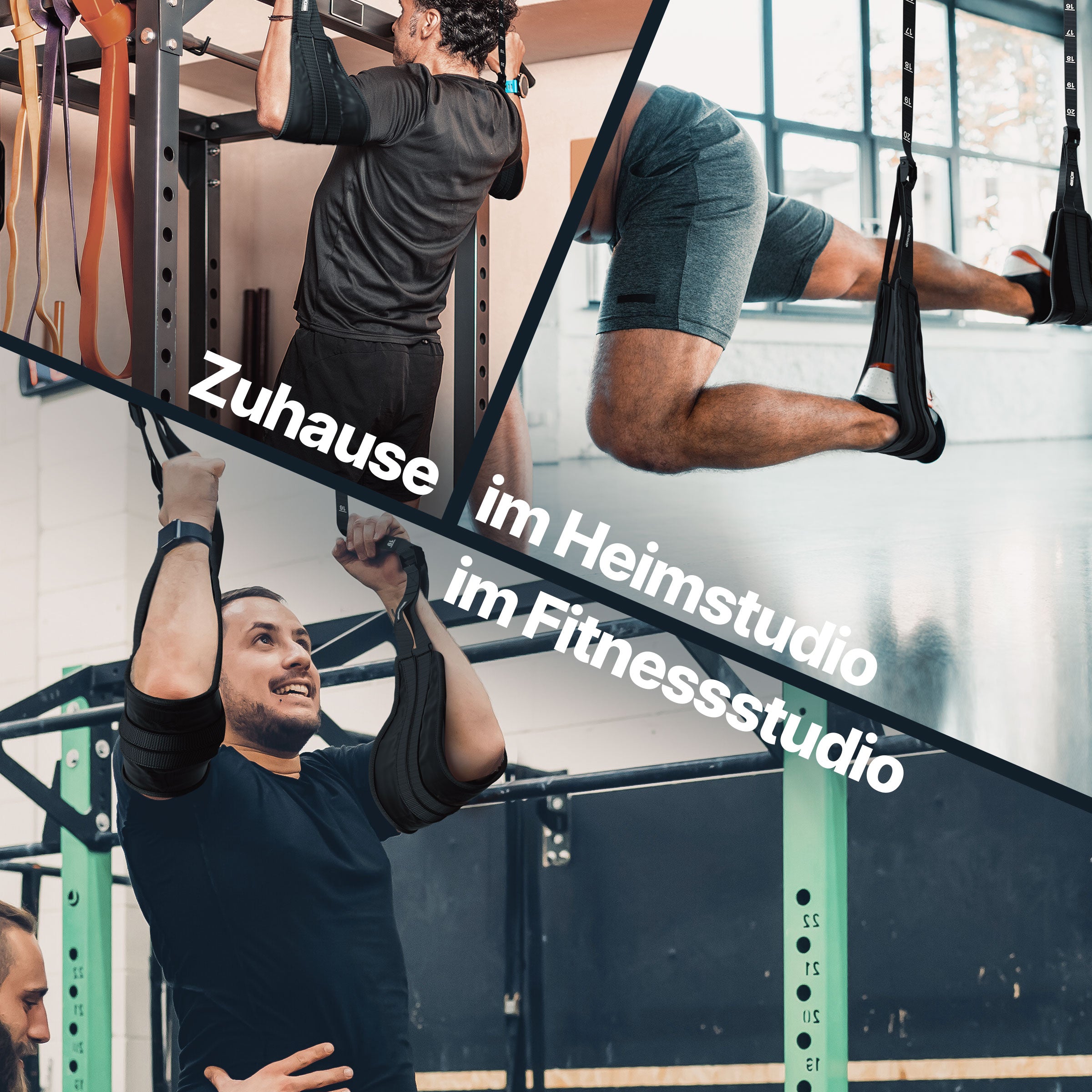 Bauchmuskel-Schlaufen - Trainingsschlaufen Ab Straps - - Bauchtrainer von NEOLYMP | Fitnessequipment und Sportartikel