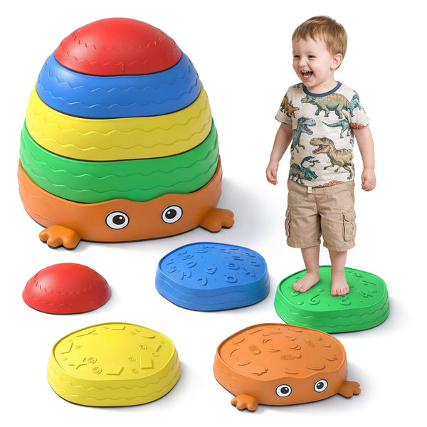 Balanciersteine für Kinder, 5er-Set stapelbar