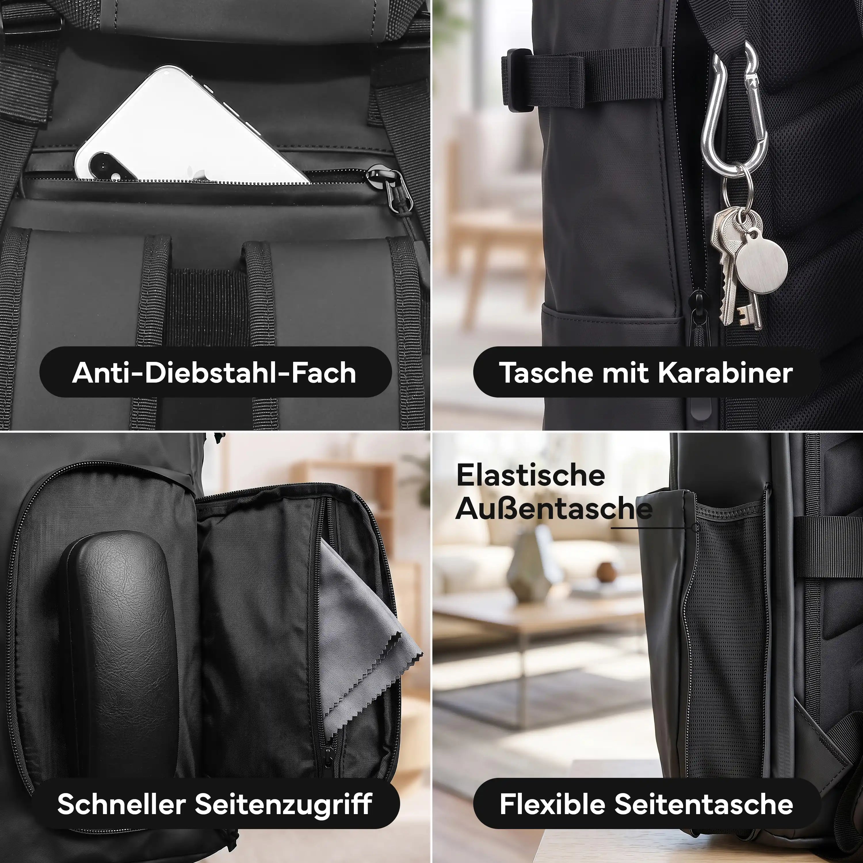 Rucksack Rolltop 40 Liter - Wasserdicht - - Outdoor-Equipment von NEOLYMP | Fitnessequipment und Sportartikel
