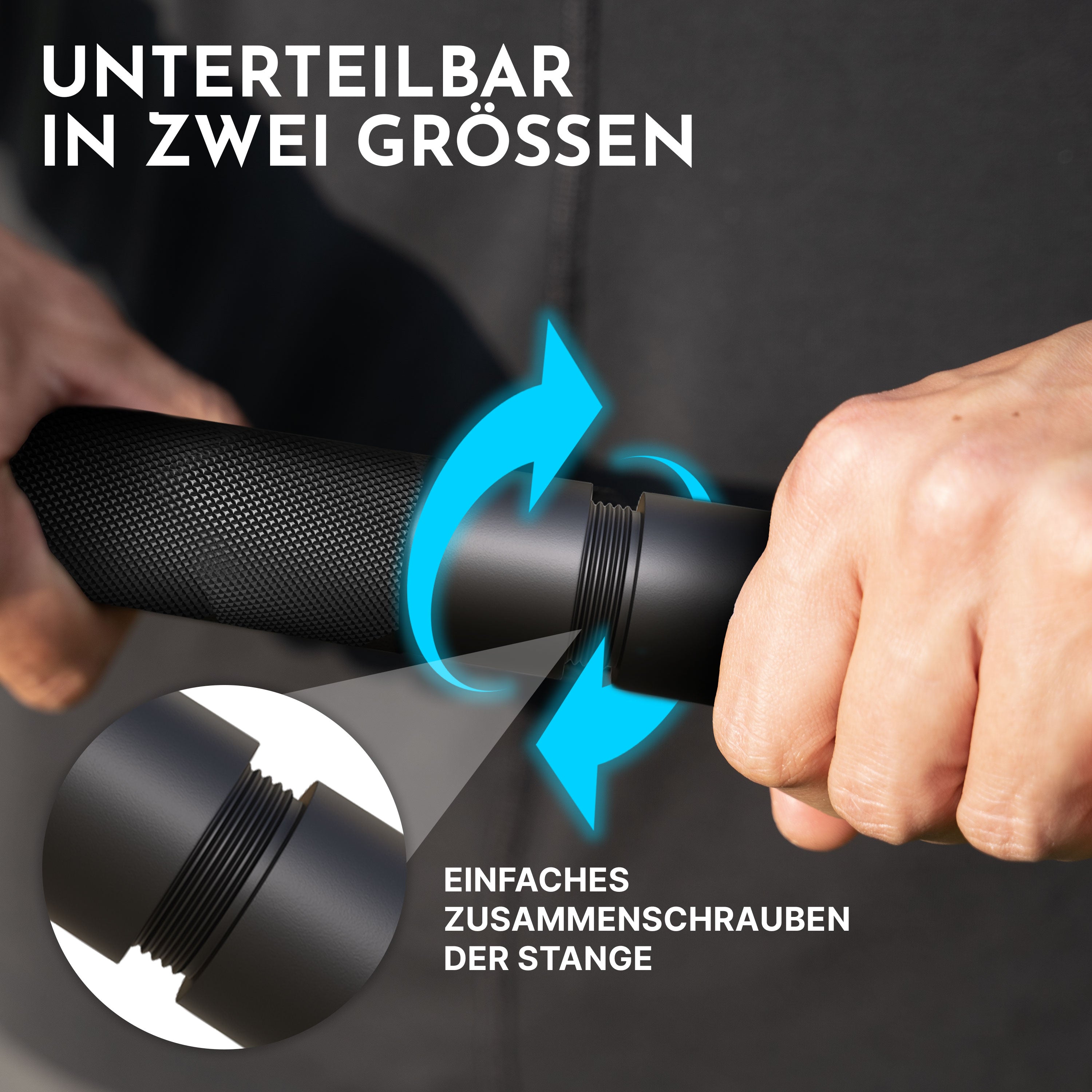 Bänderstange für Fitnessbänder - inkl. Karabiner - - Zubehör von NEOLYMP | Fitnessequipment und Sportartikel