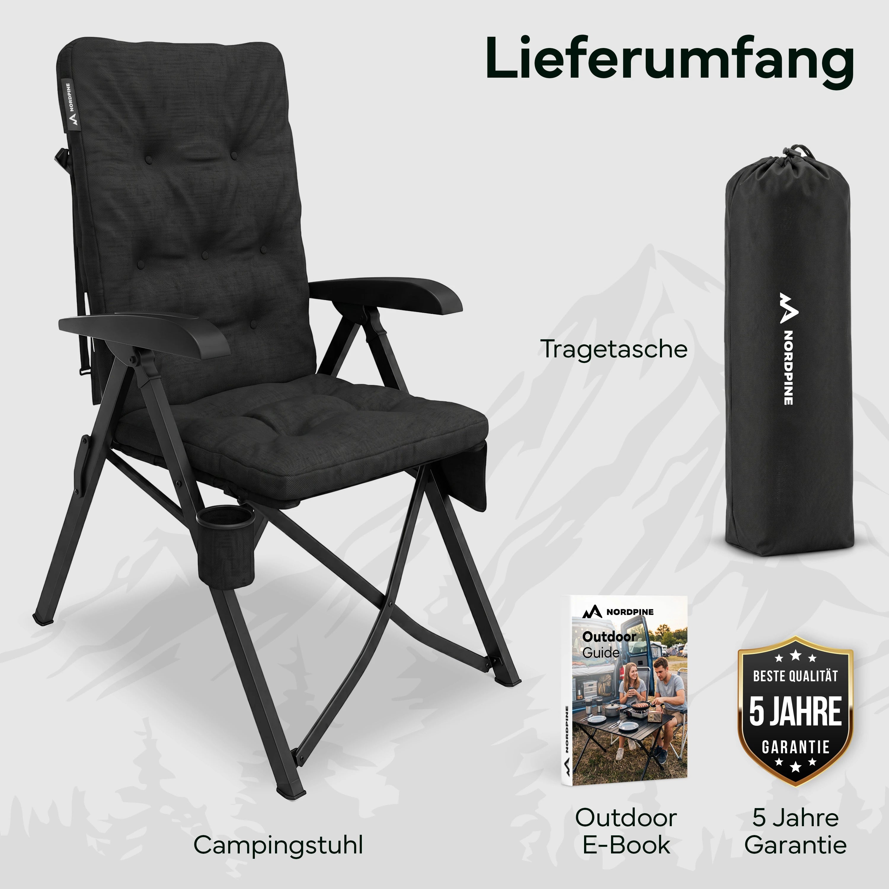 Campingstuhl – Standard | B-Ware - - Outlet von NEOLYMP | Fitnessequipment und Sportartikel