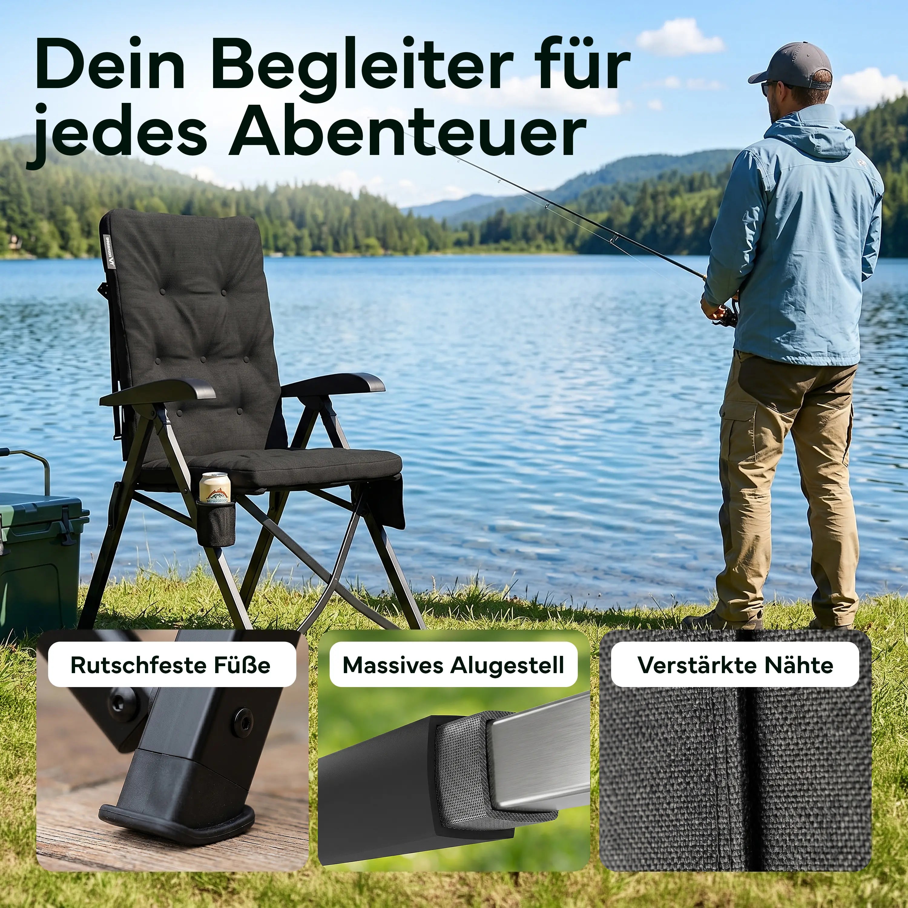 Campingstuhl – Standard | B-Ware - - Outlet von NEOLYMP | Fitnessequipment und Sportartikel