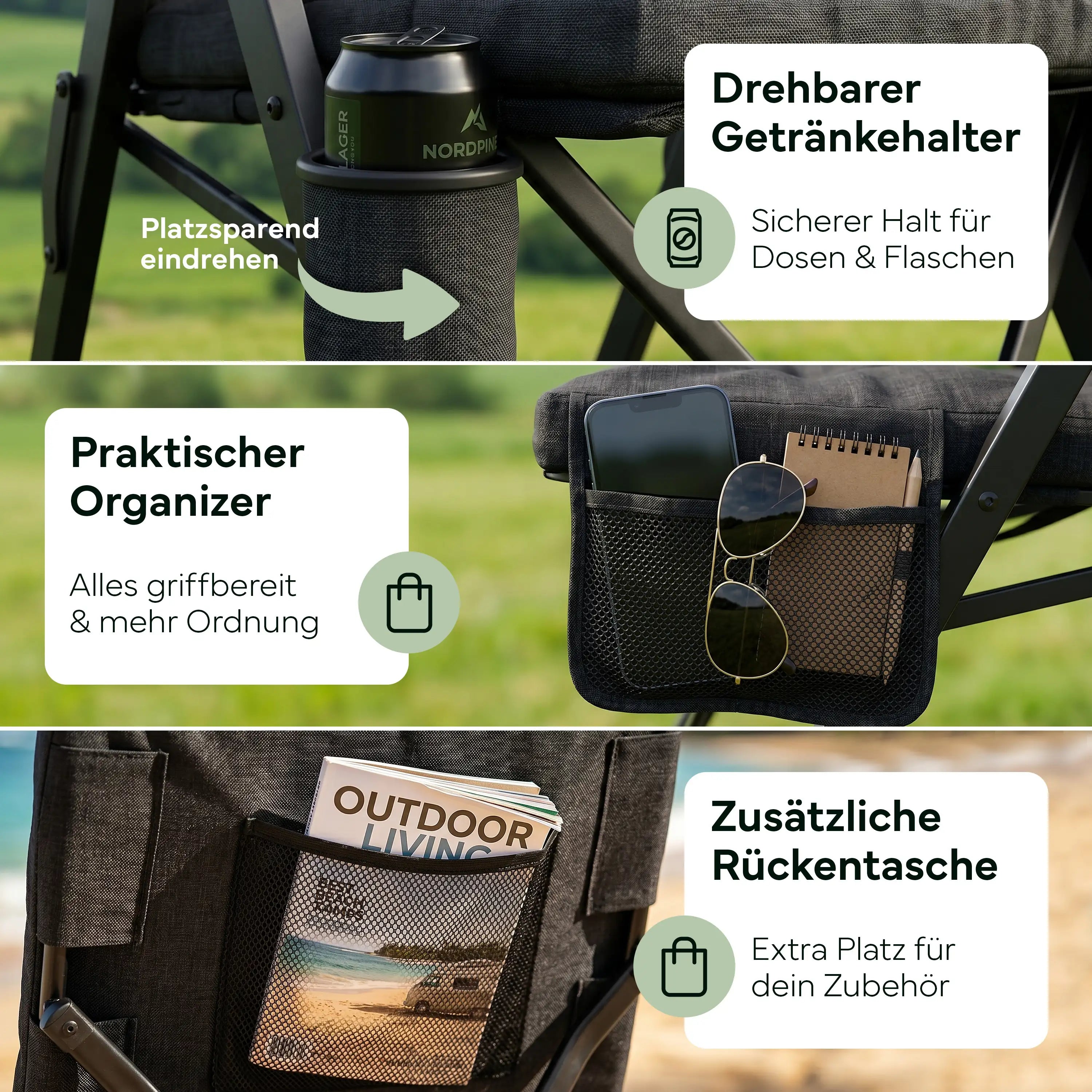Campingstuhl – Standard | B-Ware - - Outlet von NEOLYMP | Fitnessequipment und Sportartikel