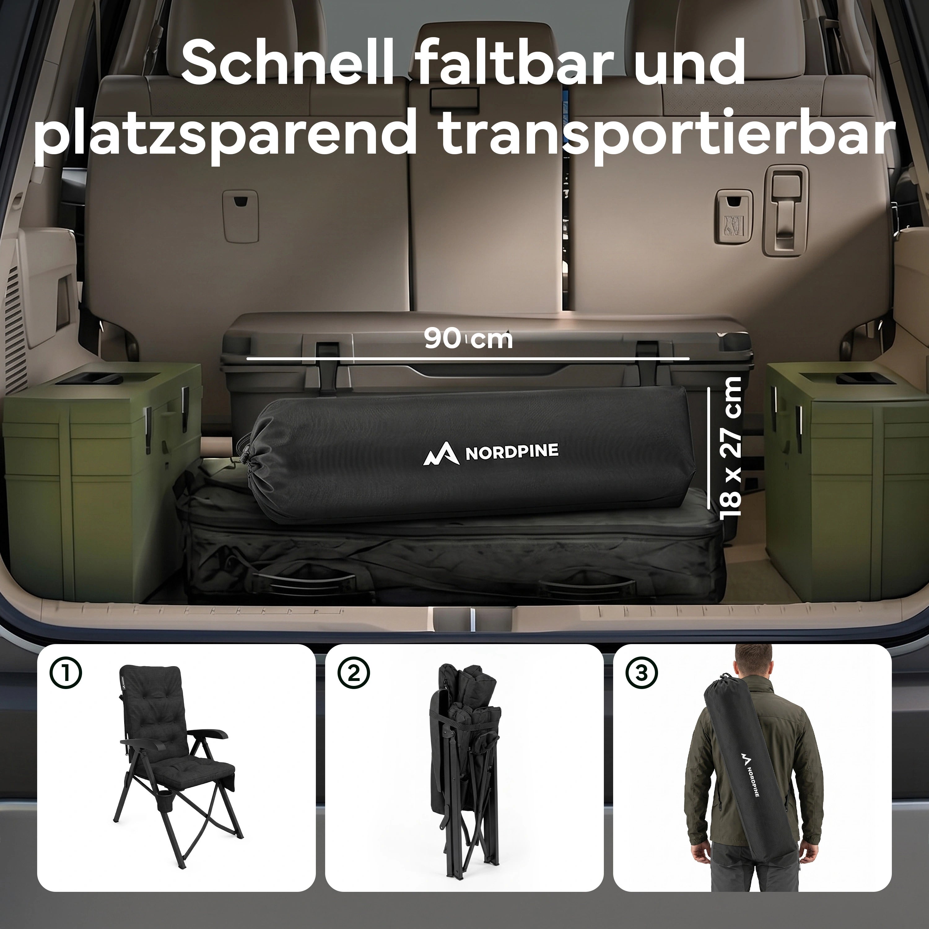 Campingstuhl – Standard | B-Ware - - Outlet von NEOLYMP | Fitnessequipment und Sportartikel