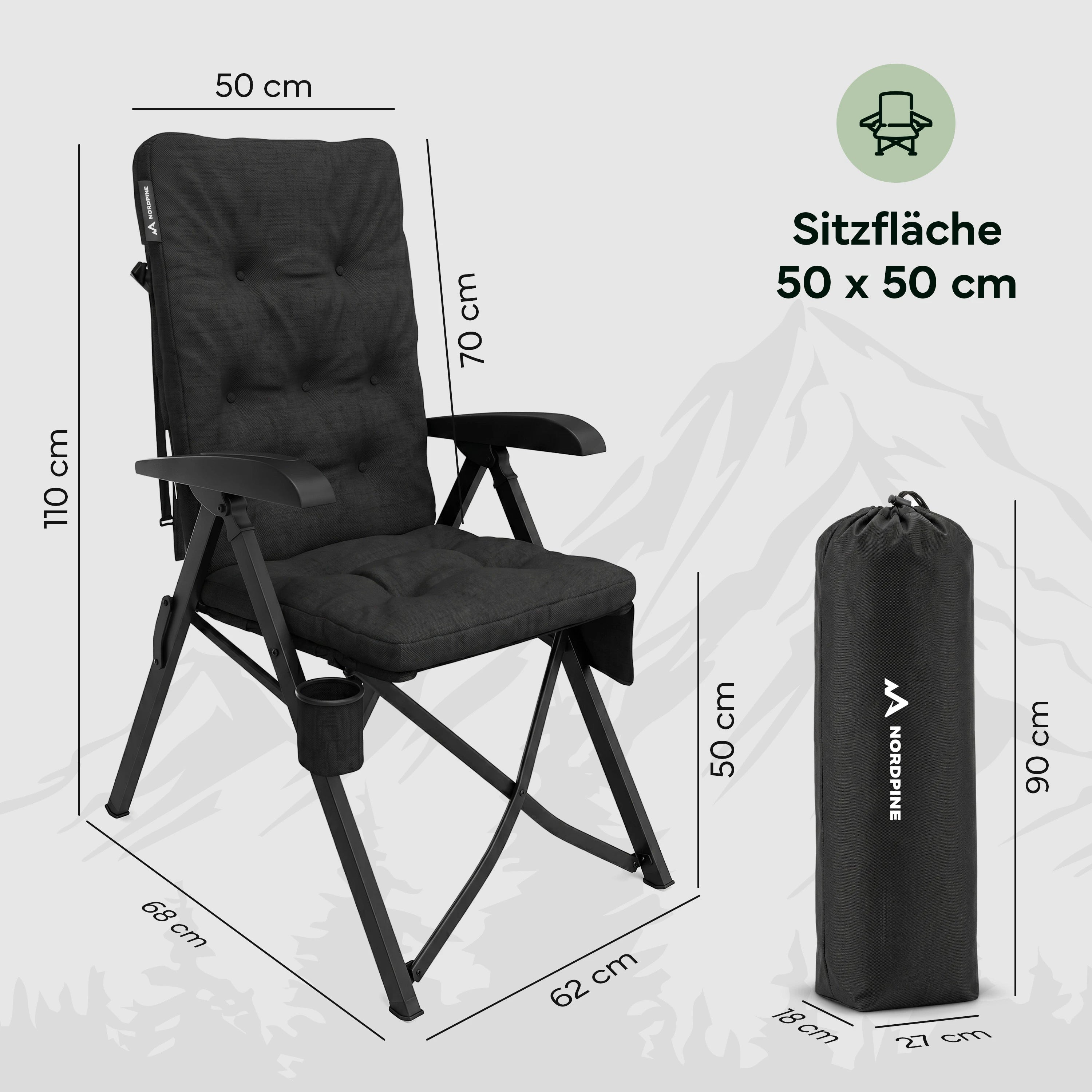 Campingstuhl – Standard | B-Ware - - Outlet von NEOLYMP | Fitnessequipment und Sportartikel