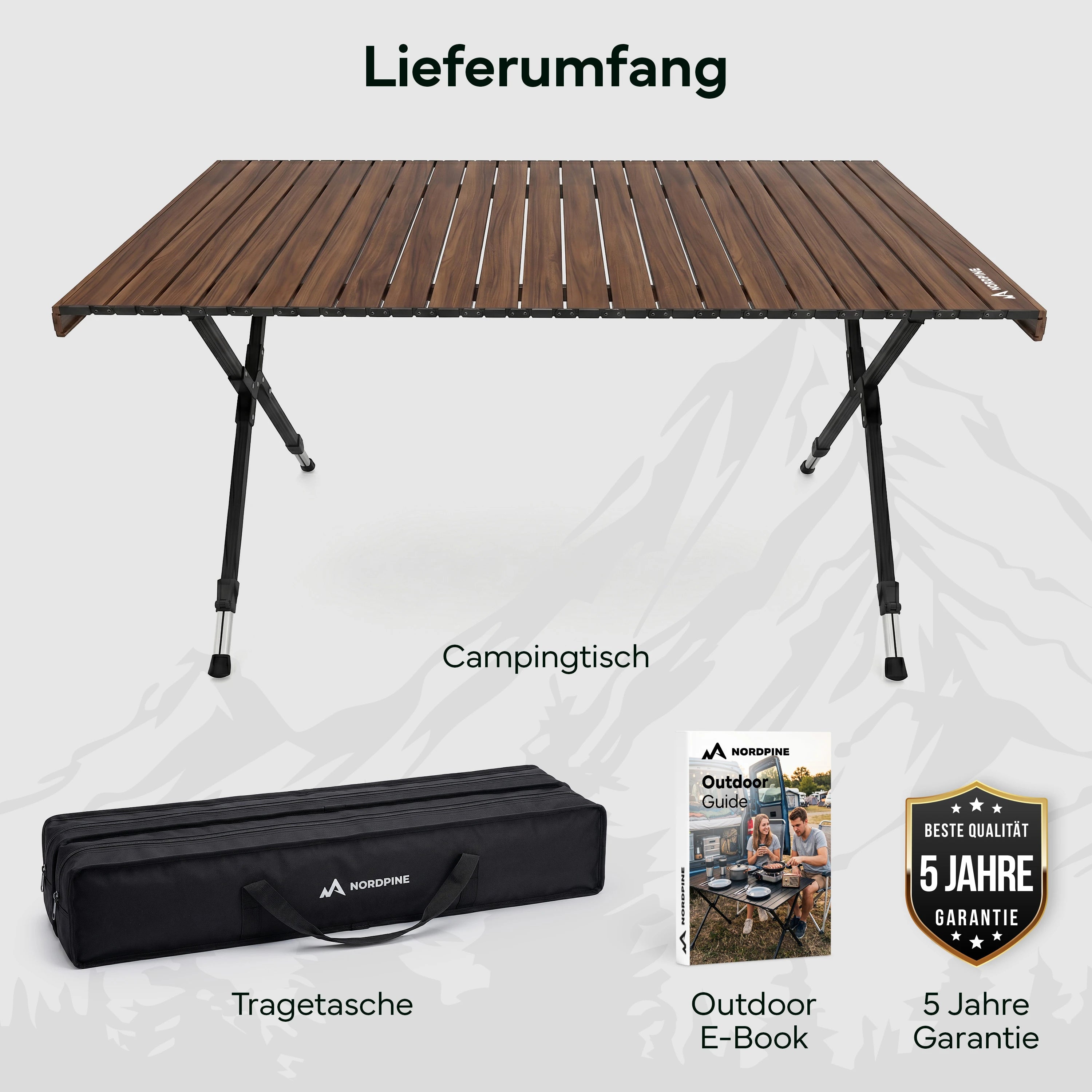 Campingtische – Holzoptik | B-Ware - - Outlet von NEOLYMP | Fitnessequipment und Sportartikel