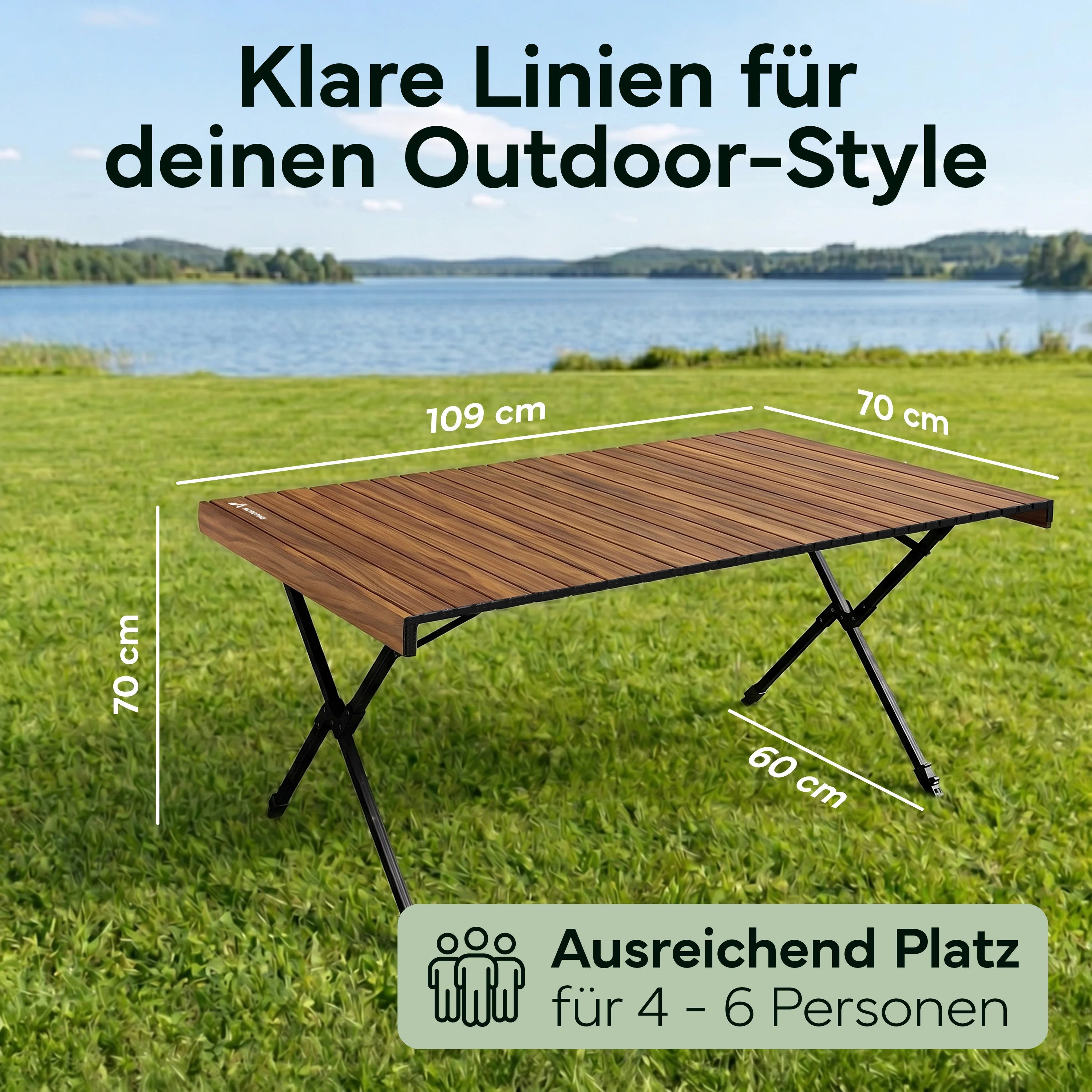 Campingtische – Holzoptik | B-Ware - - Outlet von NEOLYMP | Fitnessequipment und Sportartikel