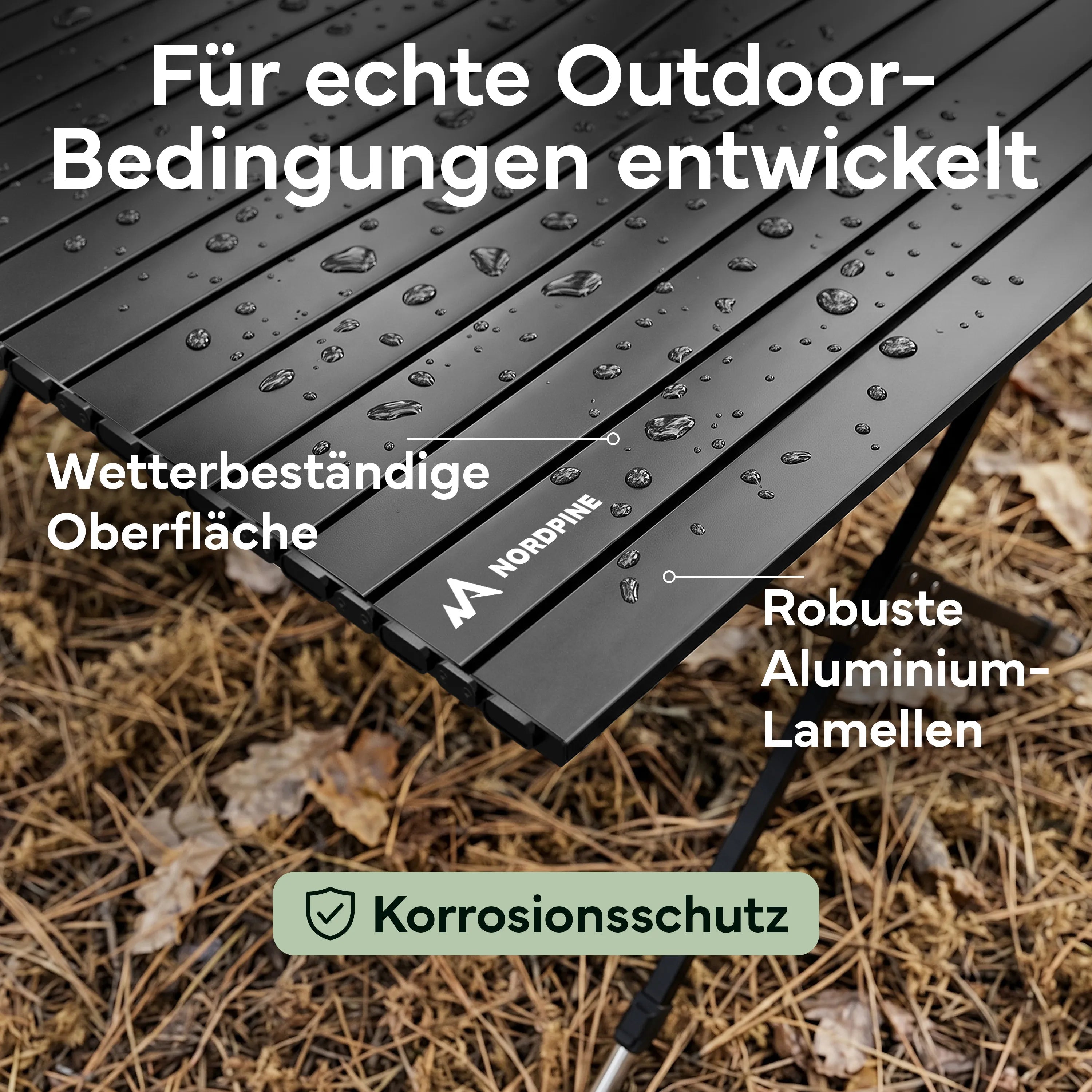 Campingtische – Schwarz | B-Ware - - Outlet von NEOLYMP | Fitnessequipment und Sportartikel