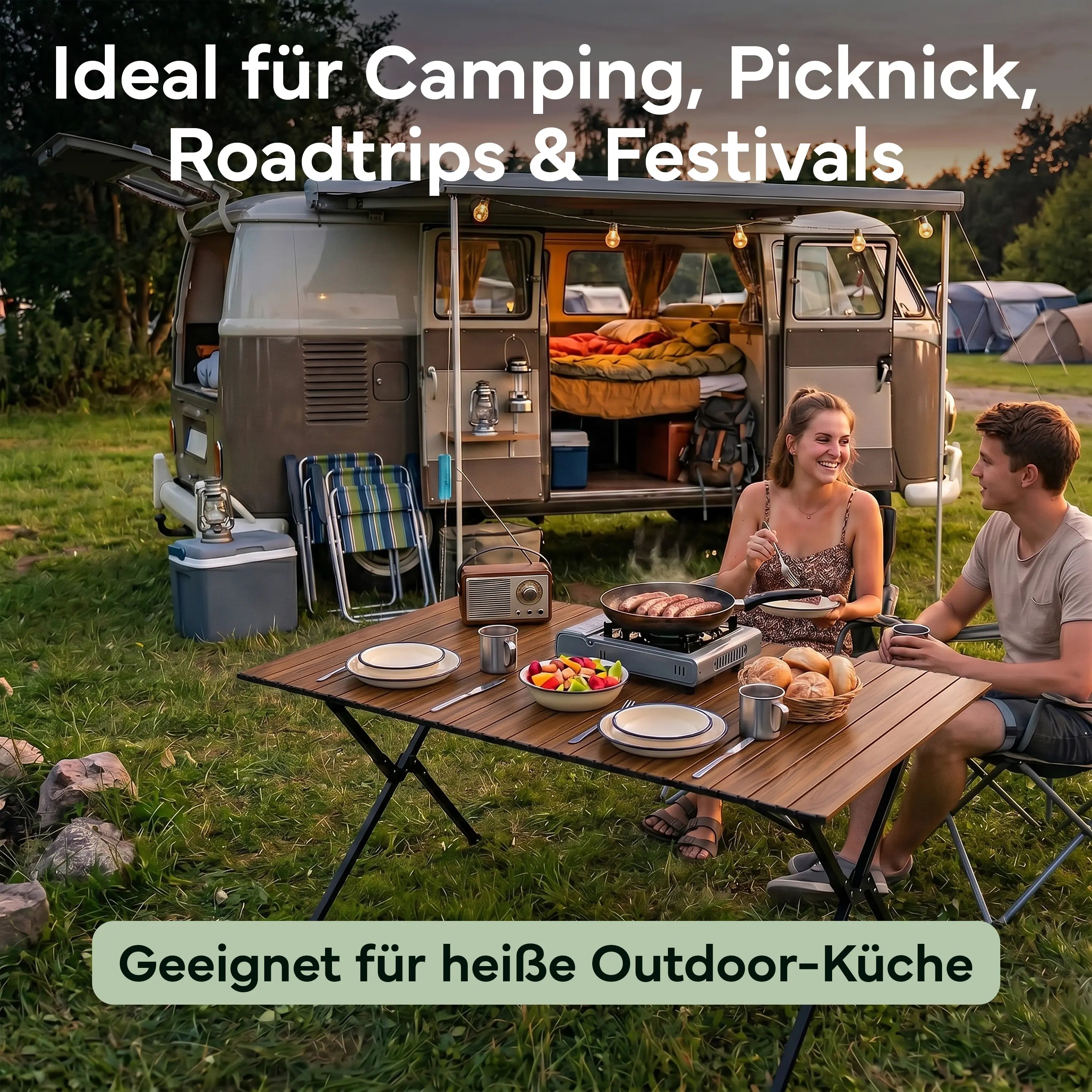 Campingtische – Holzoptik | B-Ware - - Outlet von NEOLYMP | Fitnessequipment und Sportartikel