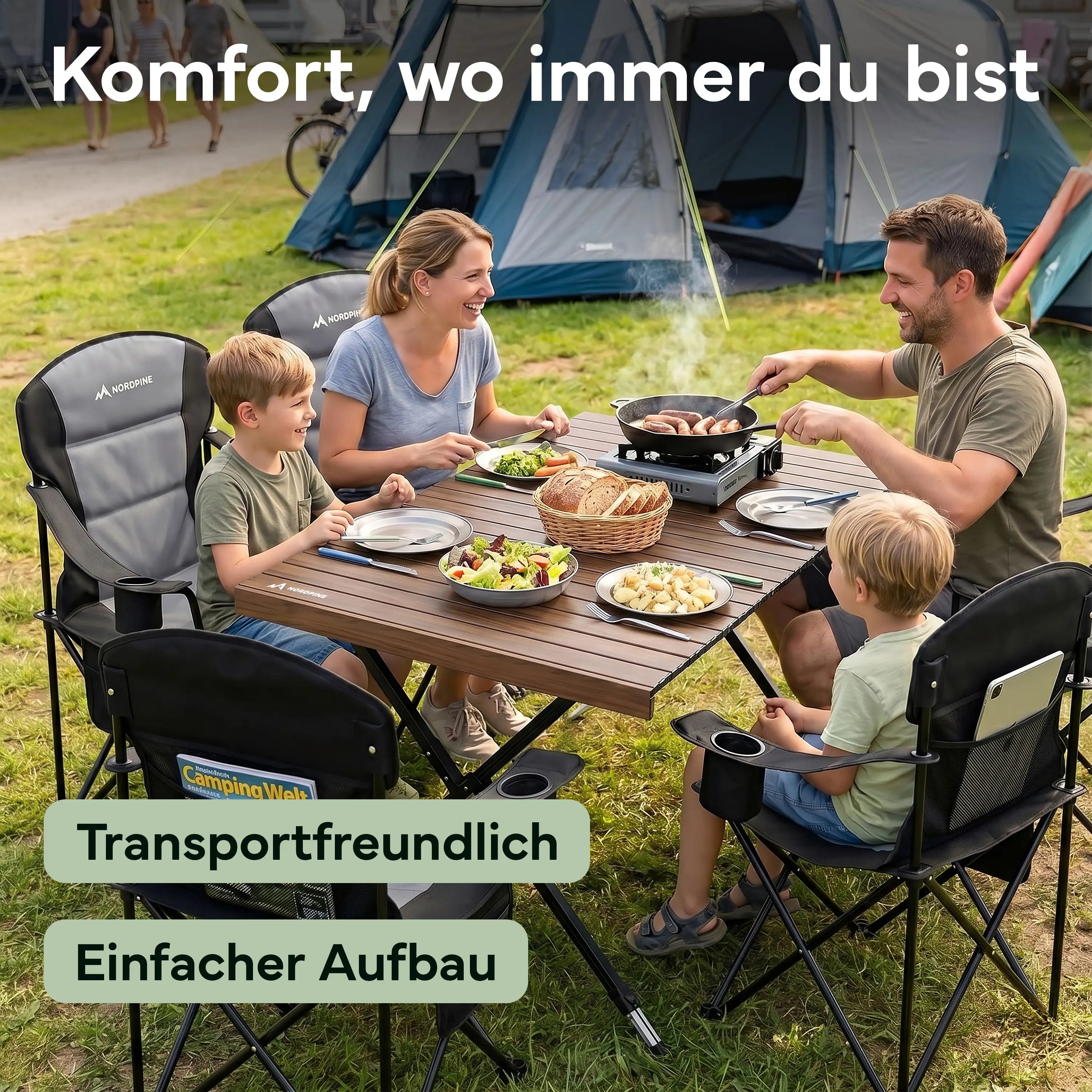 Campingtische – Holzoptik | B-Ware - - Outlet von NEOLYMP | Fitnessequipment und Sportartikel
