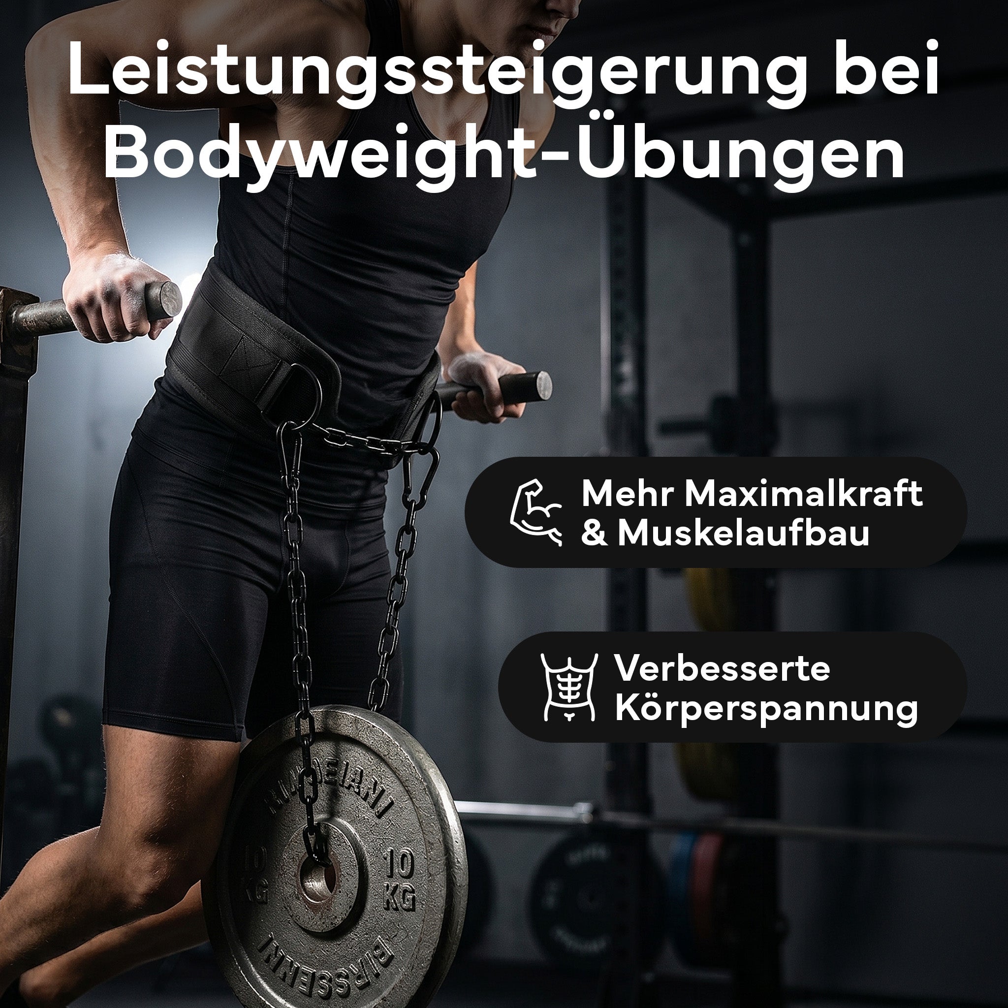 Dip-Gürtel Set für Calisthenics - - Zubehör von NEOLYMP | Fitnessequipment und Sportartikel