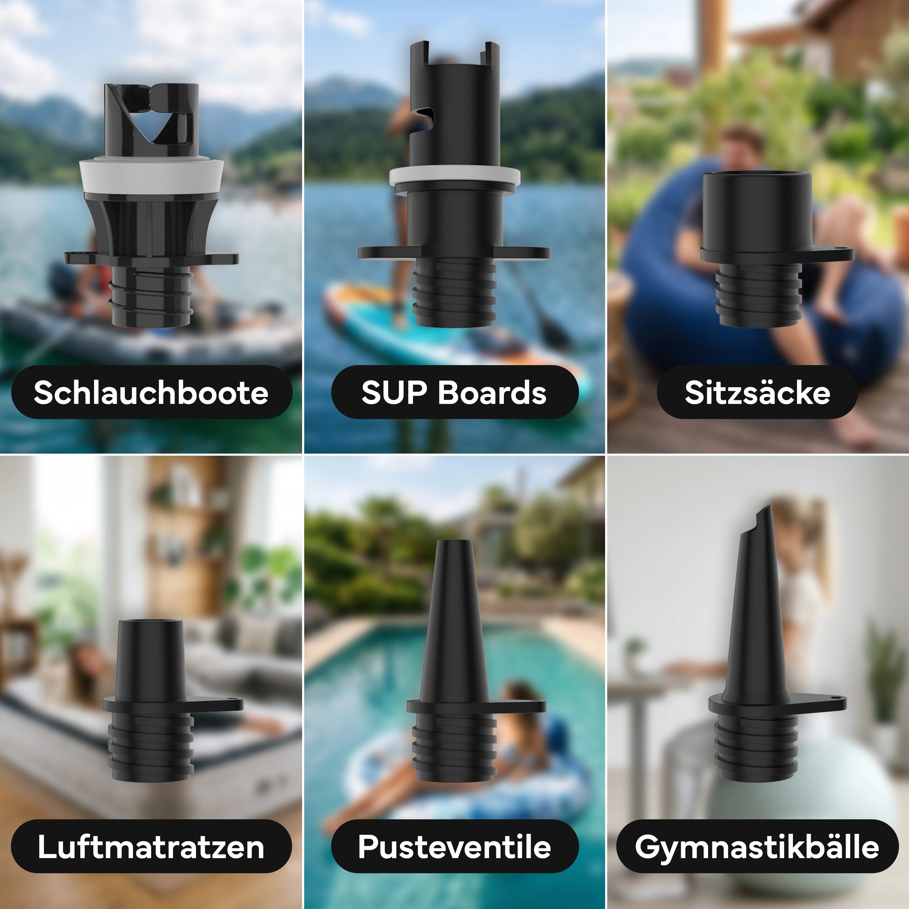 Elektrische Luftpumpe - - Wassersport von NEOLYMP | Fitnessequipment und Sportartikel