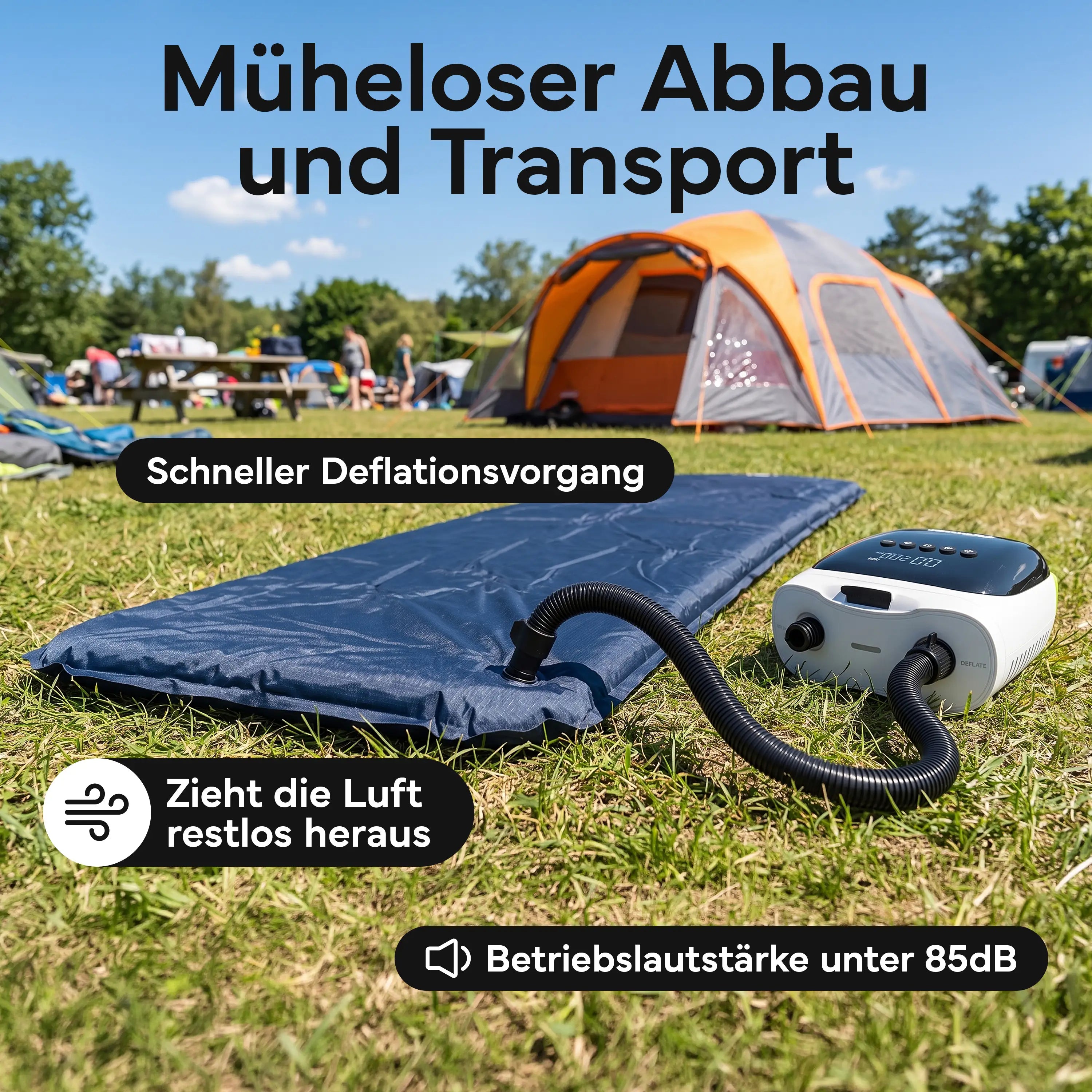 Elektrische Luftpumpe - - Wassersport von NEOLYMP | Fitnessequipment und Sportartikel