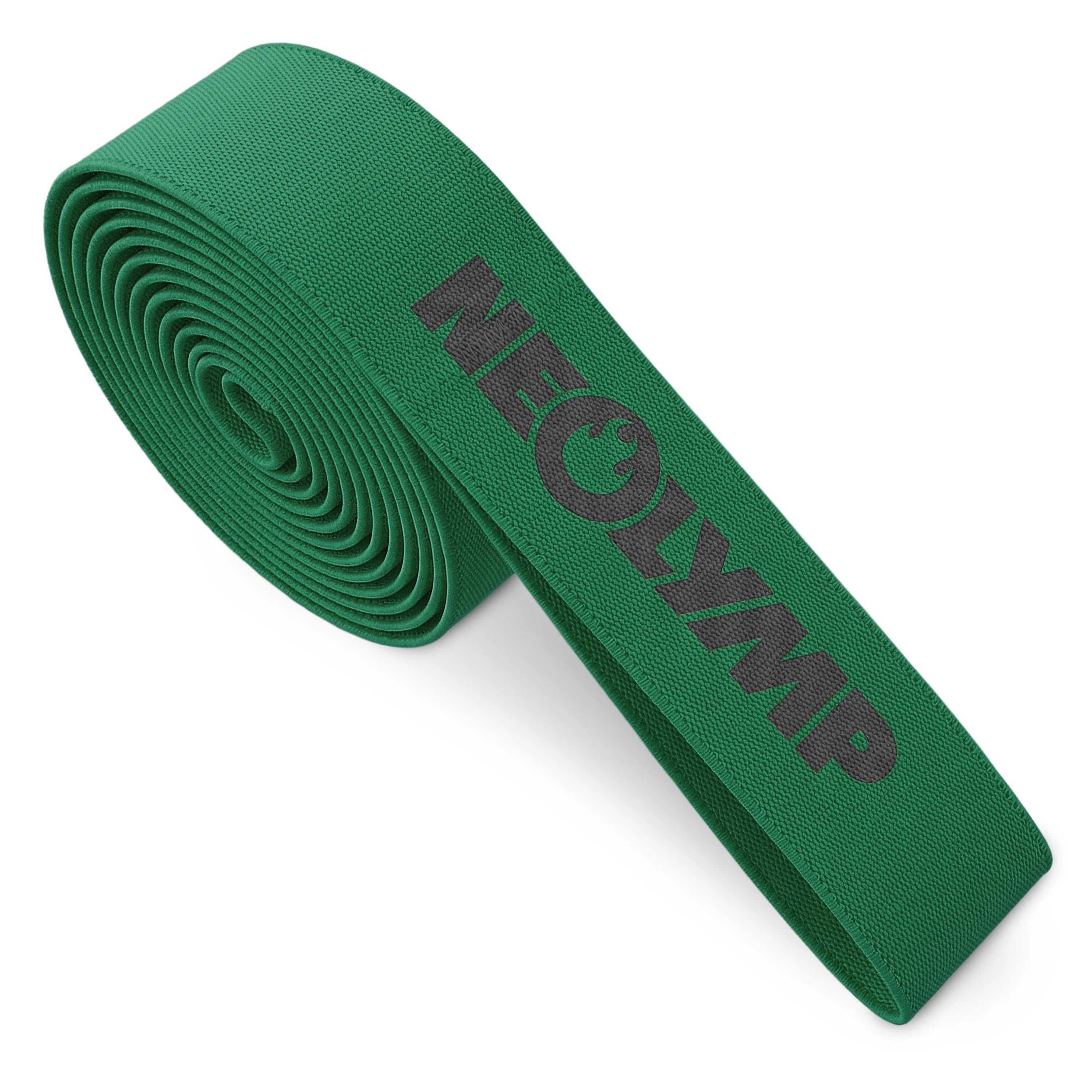 Resistance Bands aus Stoff - extra lang, 5 Stärken - Stufe 3 (grün) - Fitnessbänder von NEOLYMP | Fitnessequipment und Sportartikel