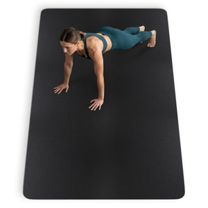 Laufbandmatte - Bodenschutz für Fitnessgeräte und Laufbänder XXL – Schwarz | B-Ware - - Outlet von NEOLYMP | Fitnessequipment und Sportartikel