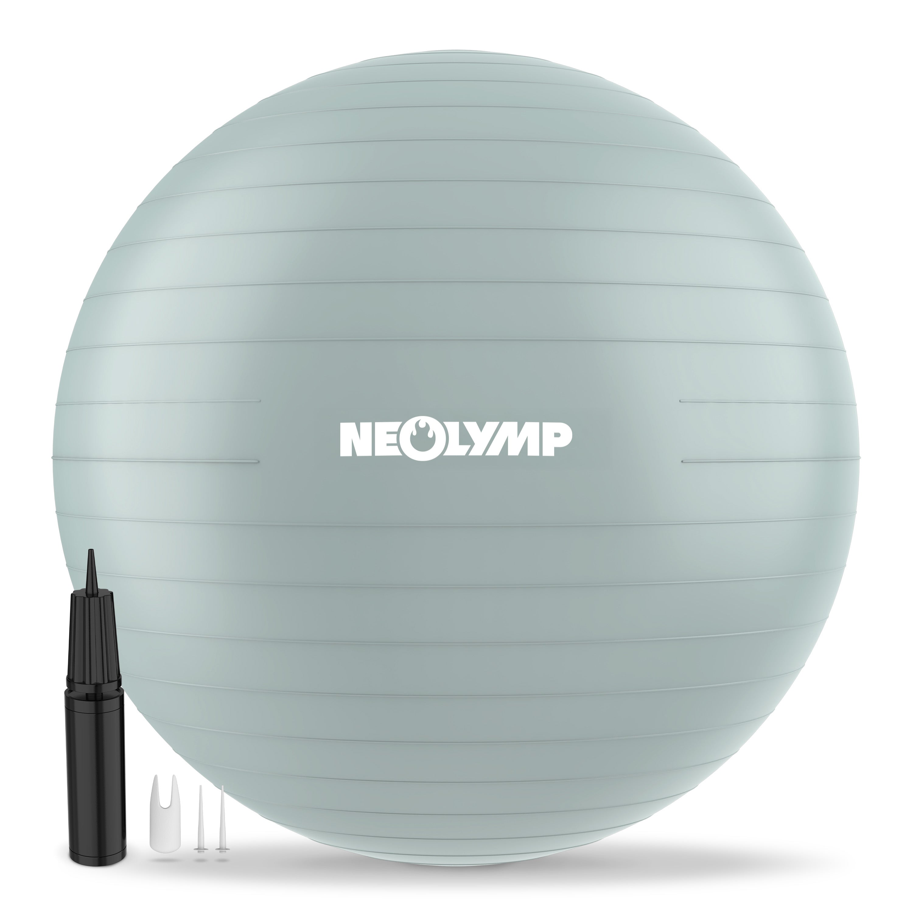 Gymnastikball - für aktives Sitzen, Recovery und Physio – Sky Blue / S (150 cm) | B-Ware - - Outlet von NEOLYMP | Fitnessequipment und Sportartikel