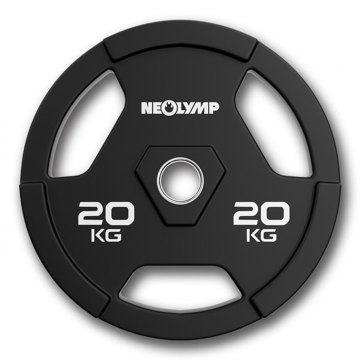 Gripper Plates - 2er Set Hantelscheiben mit Griffen - 40 kg (2 x 20 kg) - Hantelscheiben von NEOLYMP | Fitnessequipment und Sportartikel