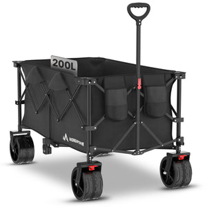Bollerwagen faltbar - 200L / 300L – 200 Liter | B-Ware - - Outlet von NEOLYMP | Fitnessequipment und Sportartikel
