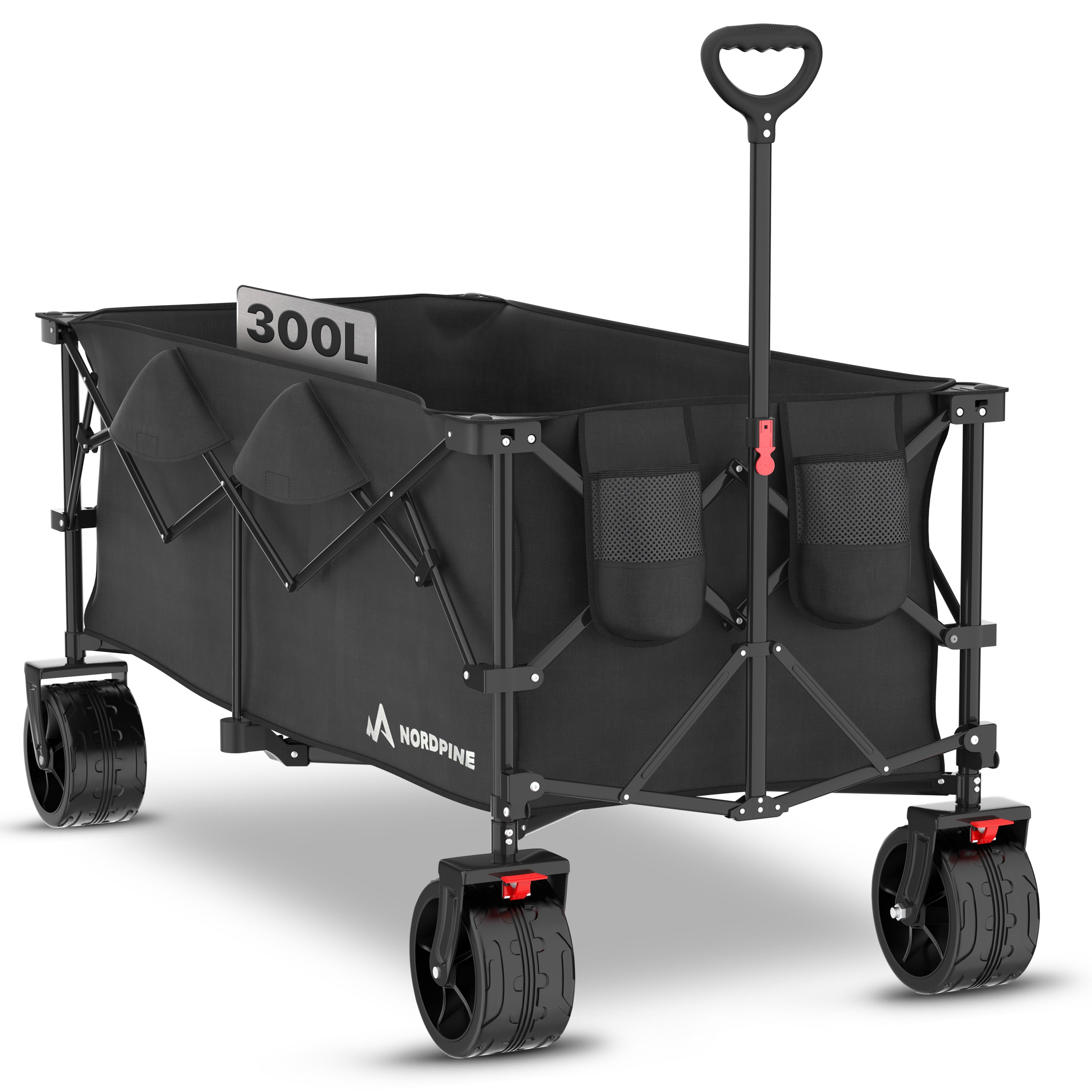 Bollerwagen faltbar - 200L / 300L – 300 Liter | B-Ware - - Outlet von NEOLYMP | Fitnessequipment und Sportartikel