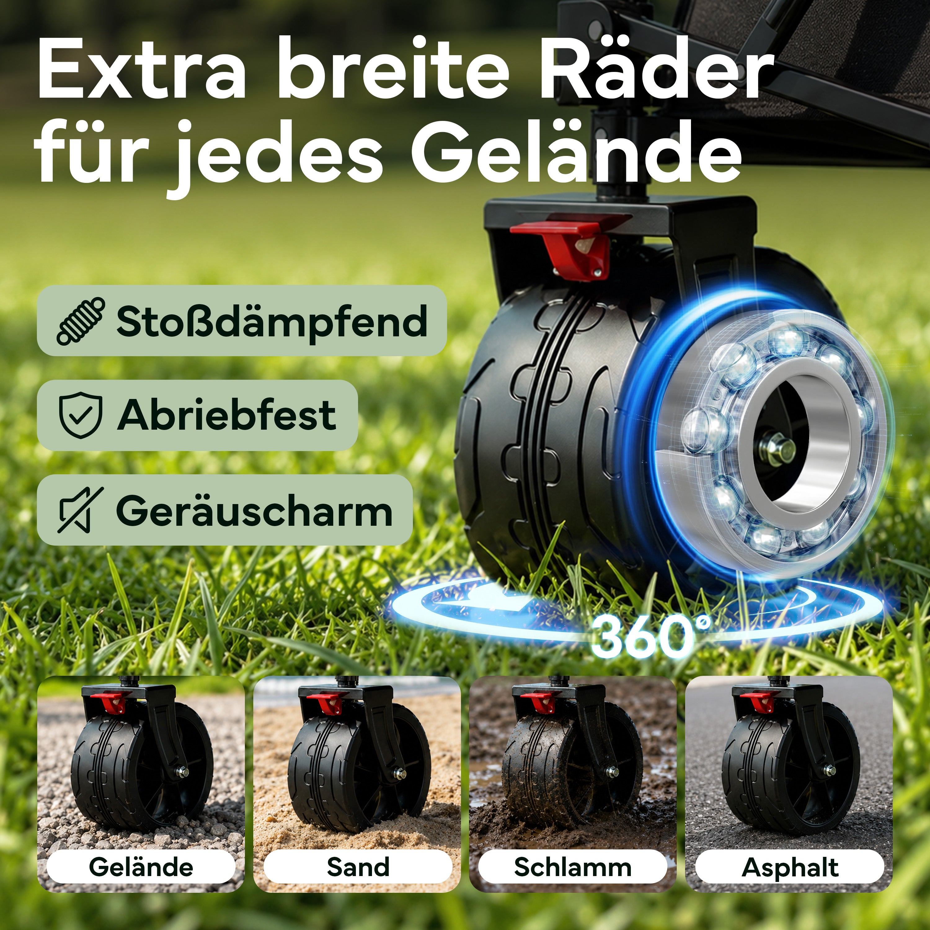 Bollerwagen faltbar - 200L / 300L – 200 Liter | B-Ware - - Outlet von NEOLYMP | Fitnessequipment und Sportartikel