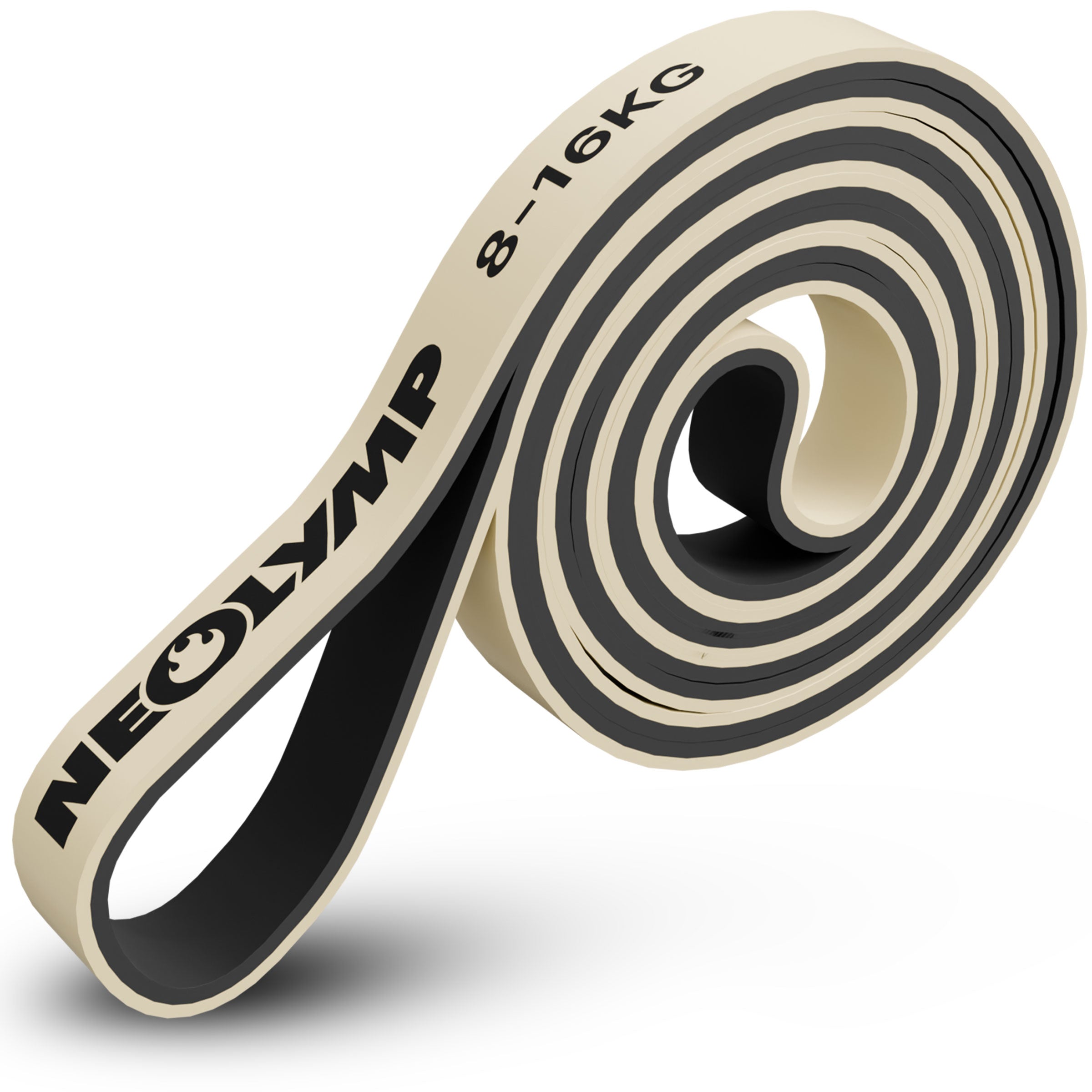 Heavy Resistance Bands aus Latex - grau - Resistance Band sehr leicht - Fitnessbänder von NEOLYMP | Fitnessequipment und Sportartikel