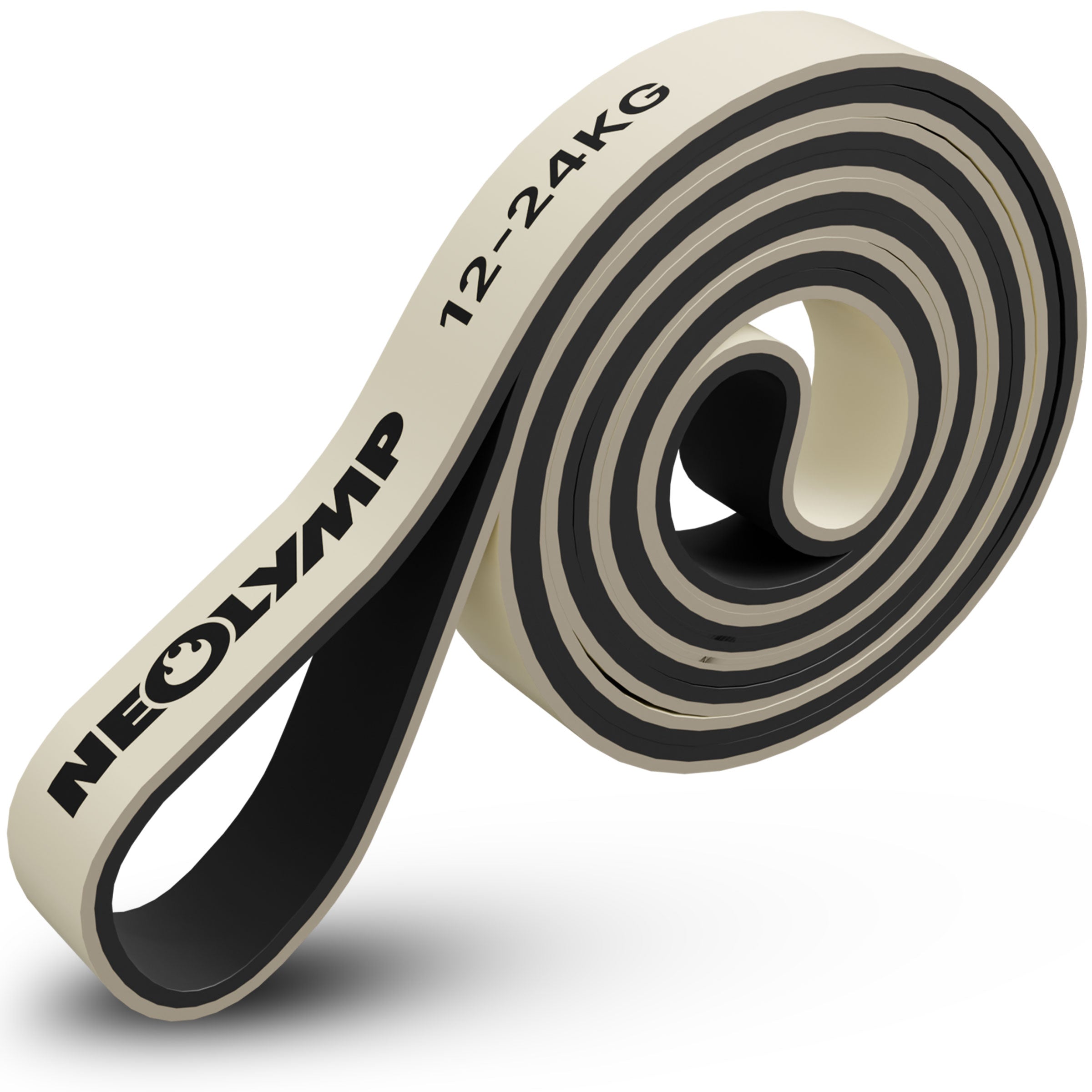 Heavy Resistance Bands aus Latex - grau - Resistance Band leicht - Fitnessbänder von NEOLYMP | Fitnessequipment und Sportartikel