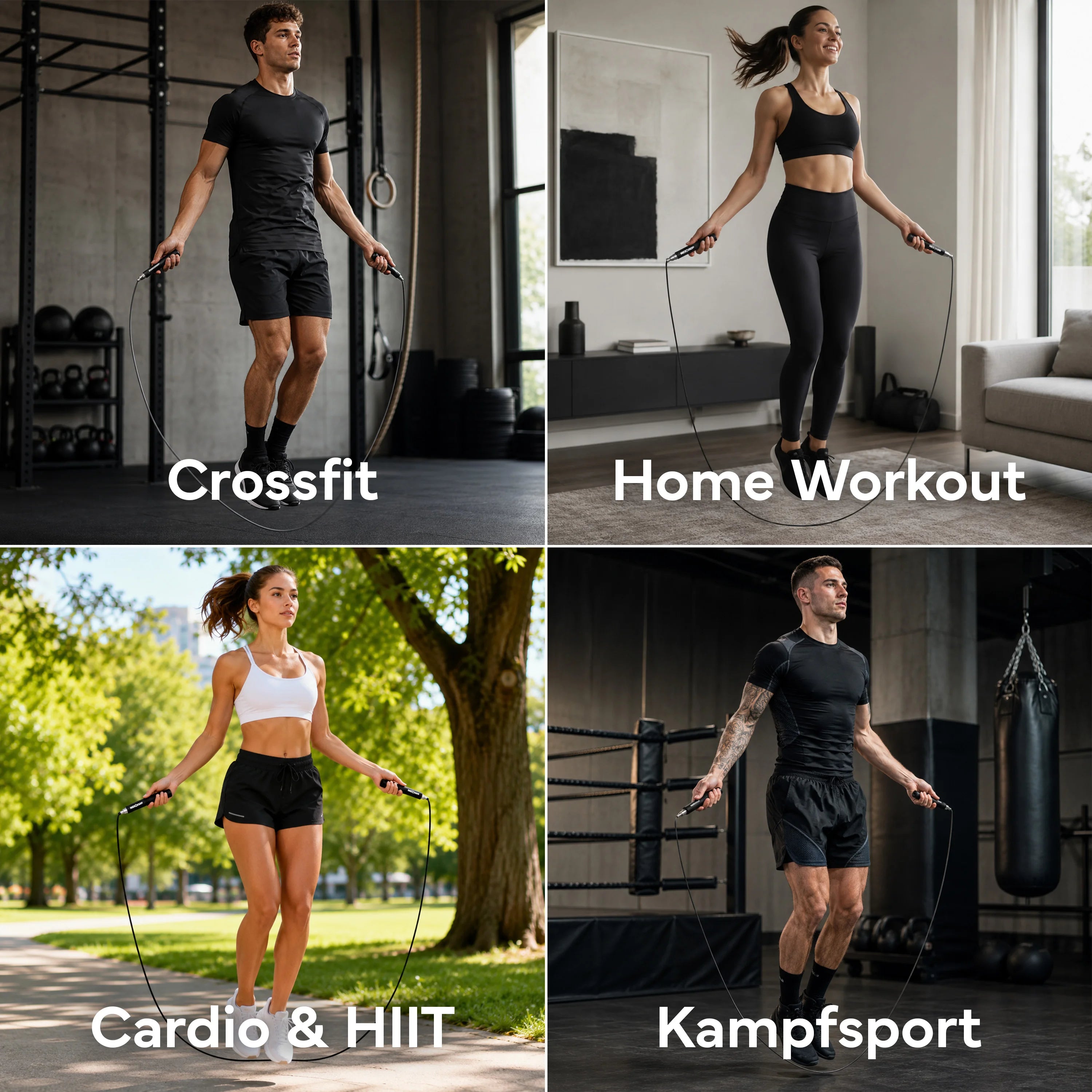 Springseil - Speed Jump Rope aus Aluminium - - Sportgerät von NEOLYMP | Fitnessequipment und Sportartikel
