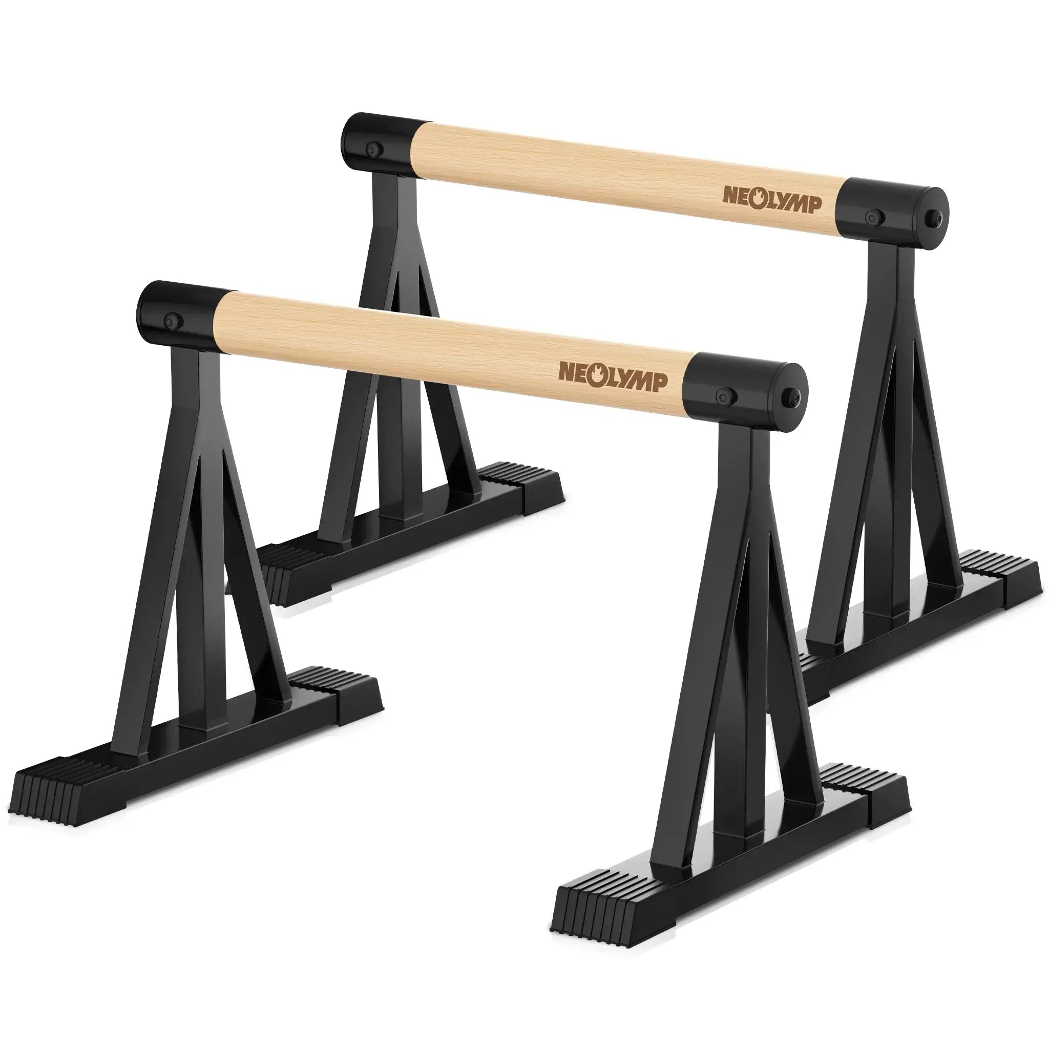 Parallettes rutschfest für Fitness & Calisthenics – hoch (B‑Ware) - - Outlet von NEOLYMP | Fitnessequipment und Sportartikel