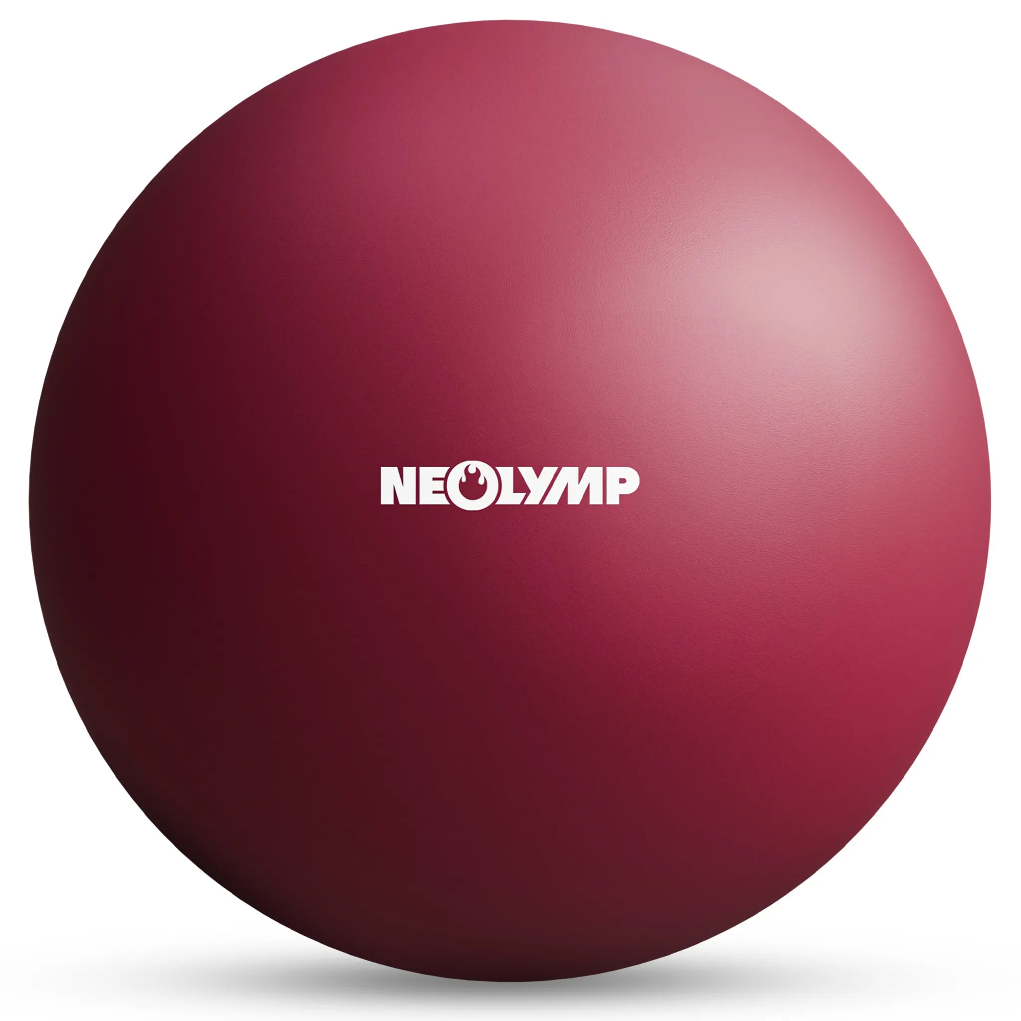Pilatesball 20 cm - aus Silikon, inkl. Ballpumpe – Berry | B-Ware - - Outlet von NEOLYMP | Fitnessequipment und Sportartikel