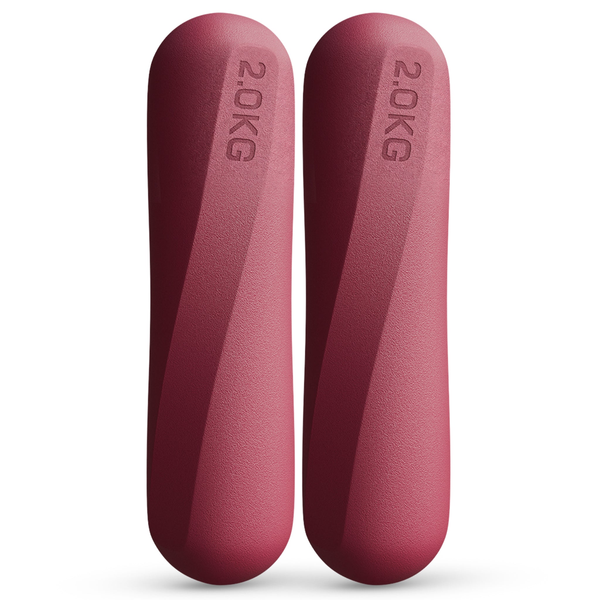 Pilateshanteln 2er Set aus hochwertigem Silikon, 1-2 kg - Berry 2 kg - Pilatesequipment von NEOLYMP | Fitnessequipment und Sportartikel