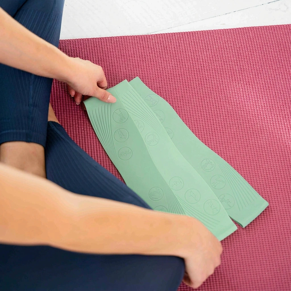 Pilates Komplett-Set Premium - mit Geschenkbox - Matcha PRO Set: mit Pilatesmatte + Kurs - Sportgerät von NEOLYMP | Fitnessequipment und Sportartikel