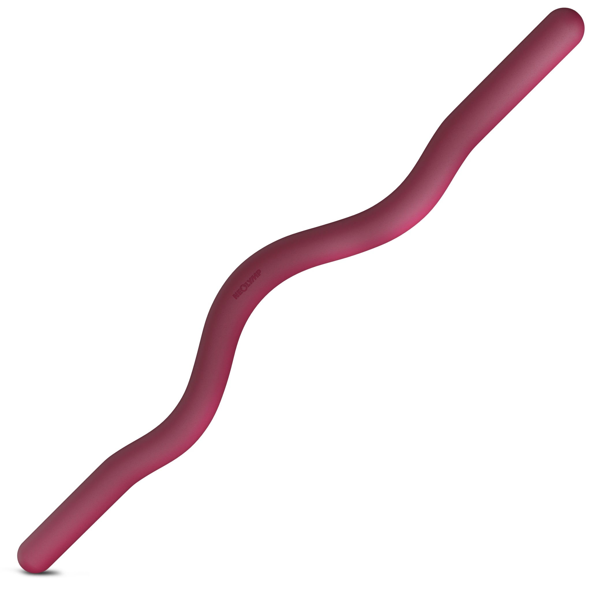 Pilates SZ Hantelstange - ergonomische Silikon Curlbar - Berry - Sportgerät von NEOLYMP | Fitnessequipment und Sportartikel