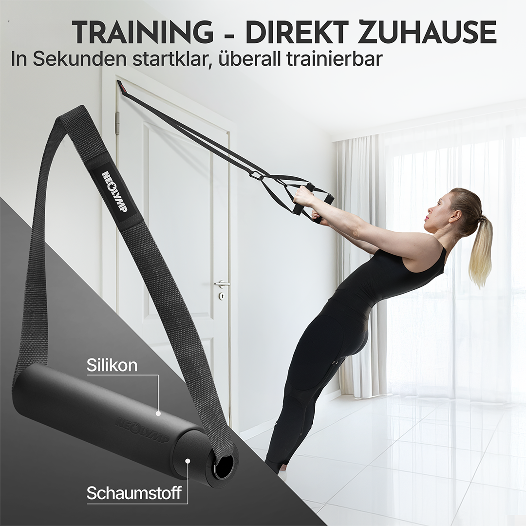 Schlingentrainer Komplett-Set - sling trainer - - Sportgerät von NEOLYMP | Fitnessequipment und Sportartikel