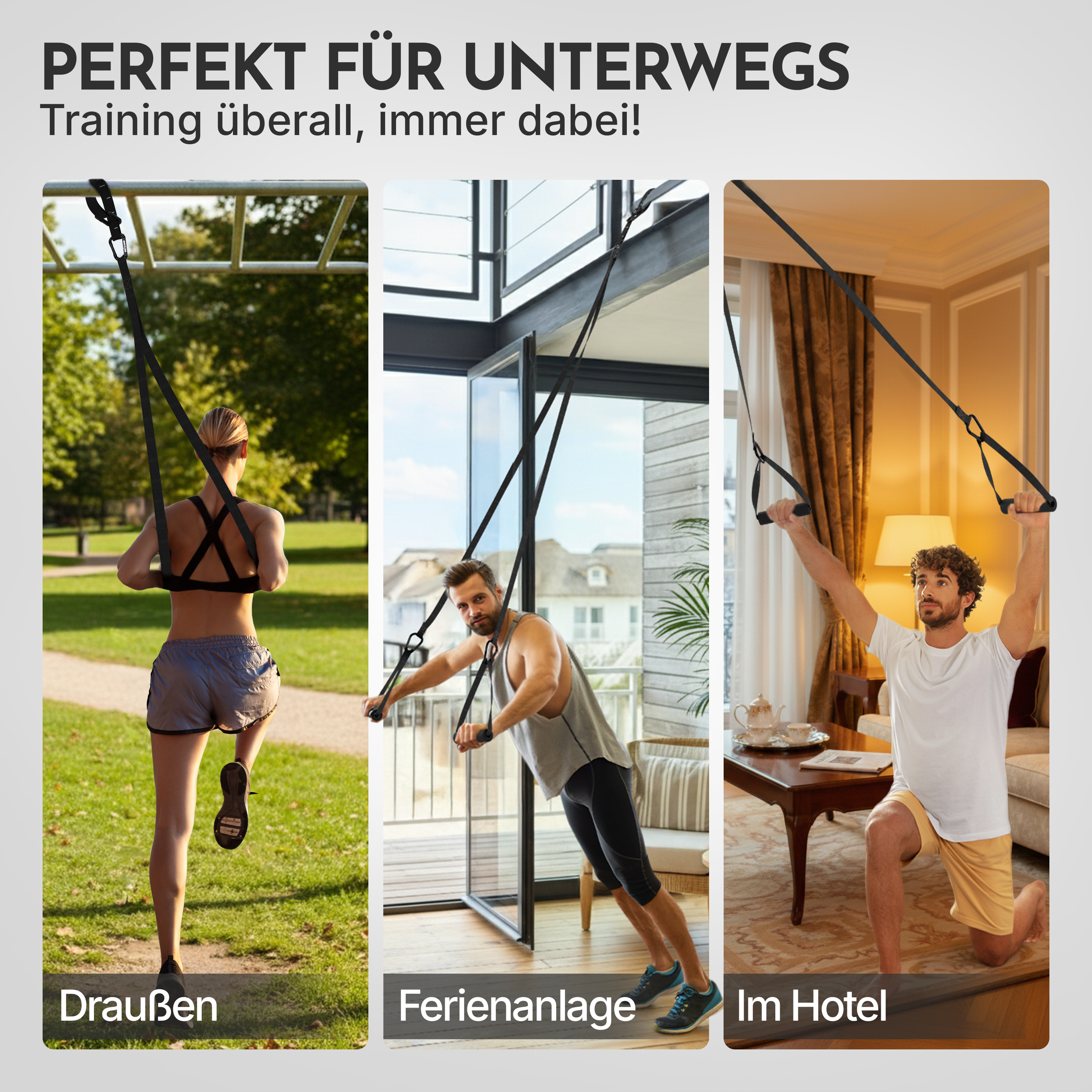 Schlingentrainer Komplett-Set - sling trainer - - Sportgerät von NEOLYMP | Fitnessequipment und Sportartikel