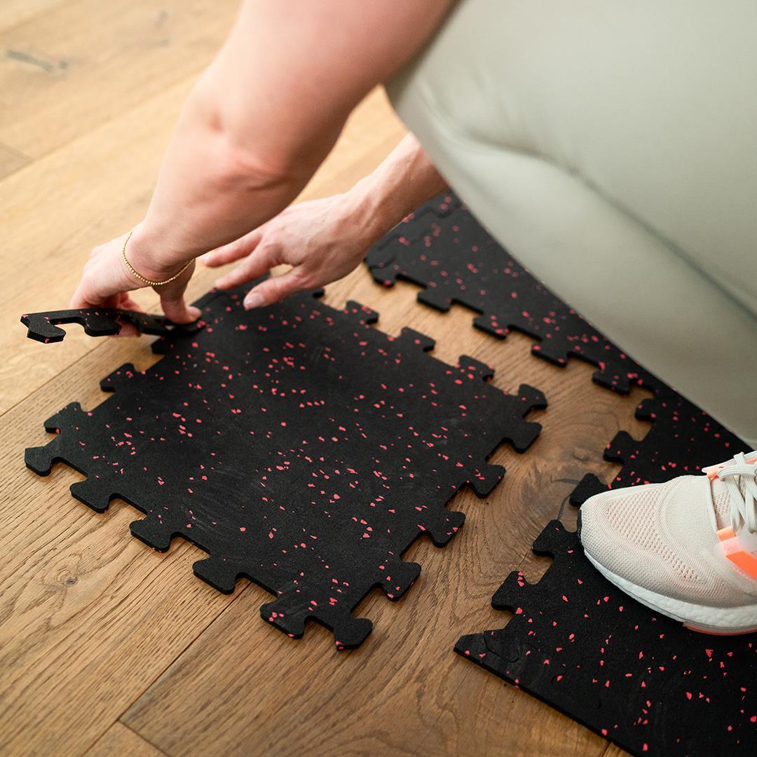 8 Kautschuk Bodenschutzmatten (B-Ware) - - Outlet von NEOLYMP | Fitnessequipment und Sportartikel