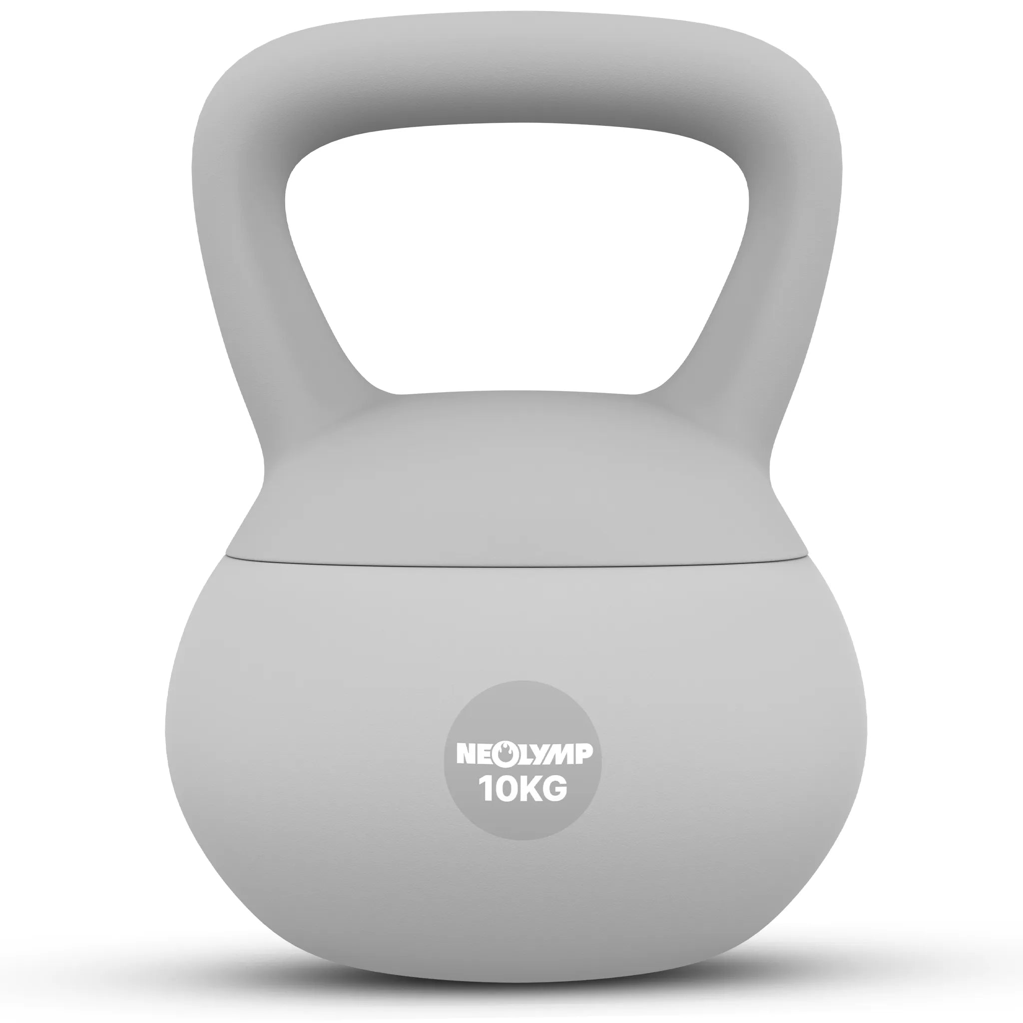 Soft Kettlebell - 2 kg bis 12 kg Trainingsgewichte – 10 kg / Grau | B-Ware - - Outlet von NEOLYMP | Fitnessequipment und Sportartikel
