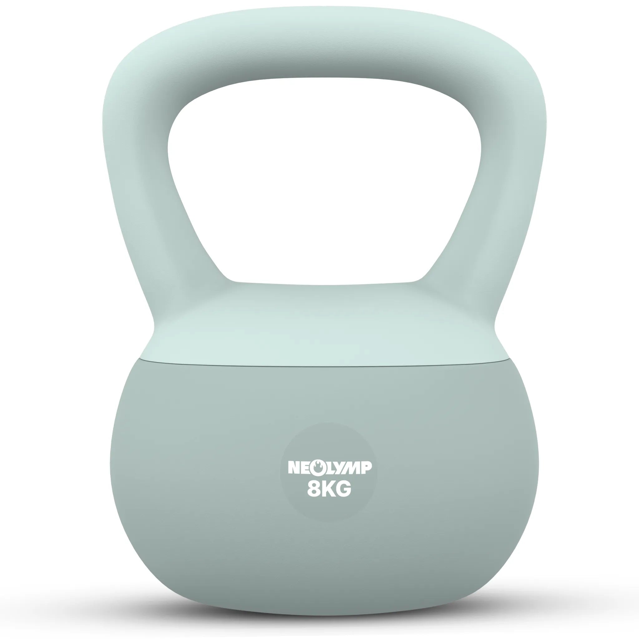 Soft Kettlebell - 2 kg bis 12 kg Trainingsgewichte - 8 kg Sky Blue - Kettlebell von NEOLYMP | Fitnessequipment und Sportartikel