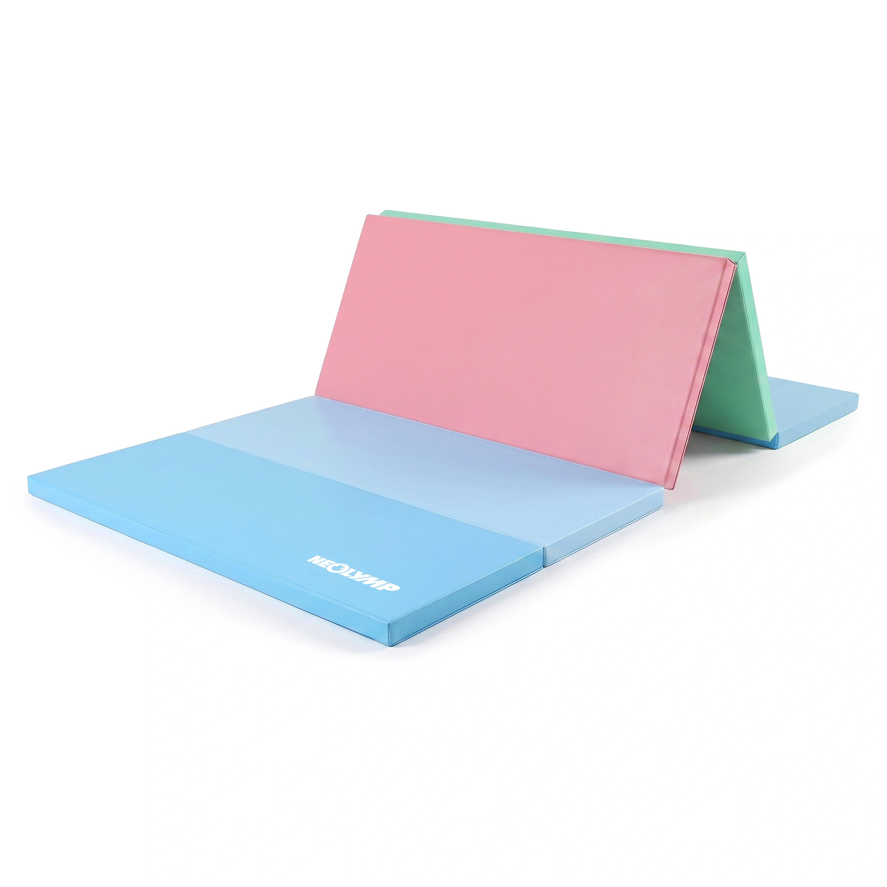 Turnmatte - faltbar mit Tragefunktion - Bunt L (200x100x3 cm) - von NEOLYMP | Fitnessequipment und Sportartikel