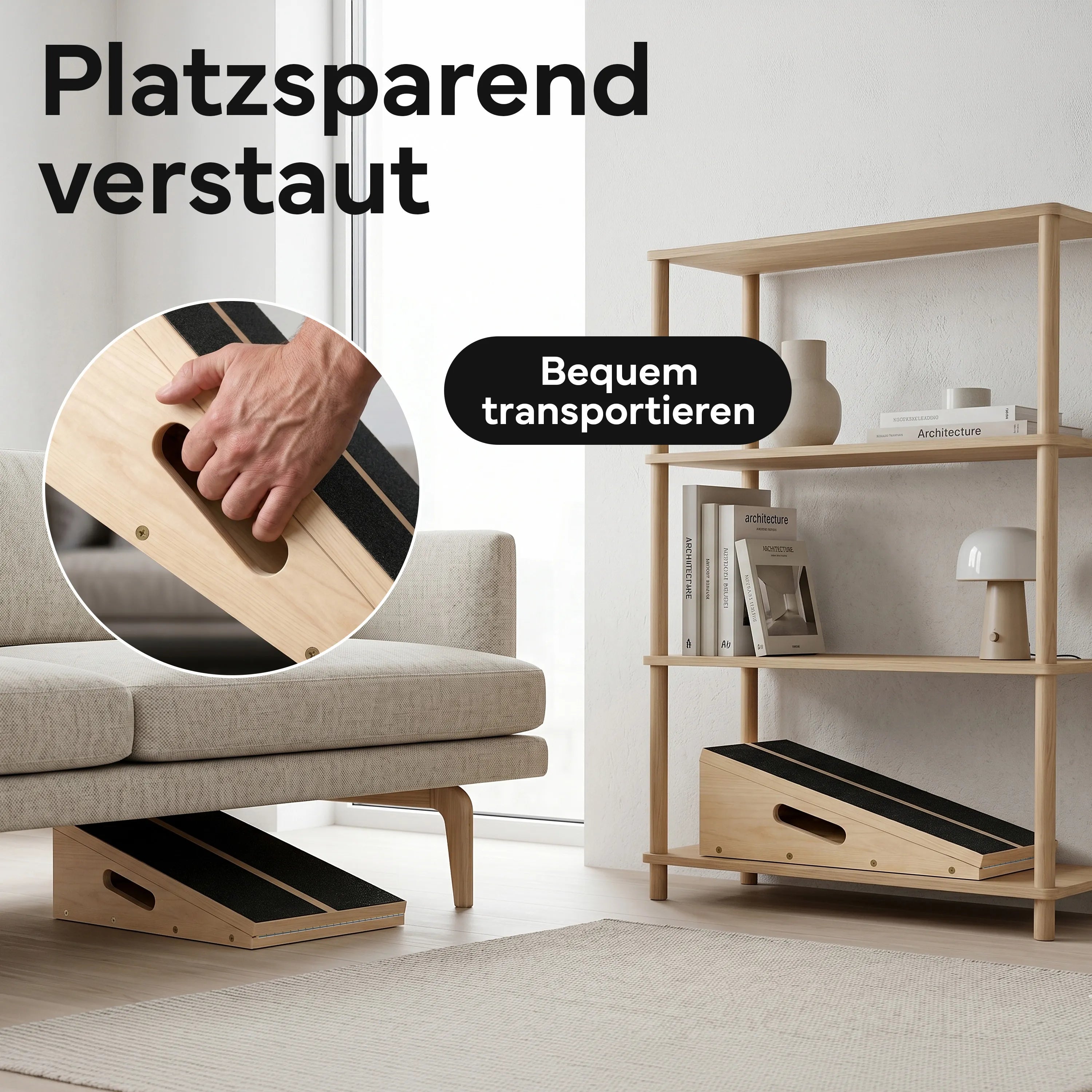 Wadendehner Brett - Stretch Board aus Holz - - Sportgerät von NEOLYMP | Fitnessequipment und Sportartikel